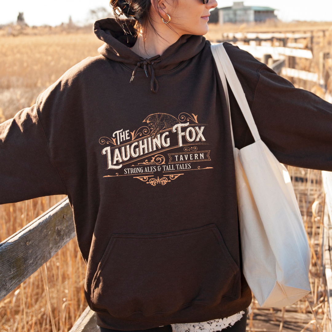 The Laughing Fox Hoodie | The Legends of Thezmarr | Helen Scheuerer | Officially Licensed