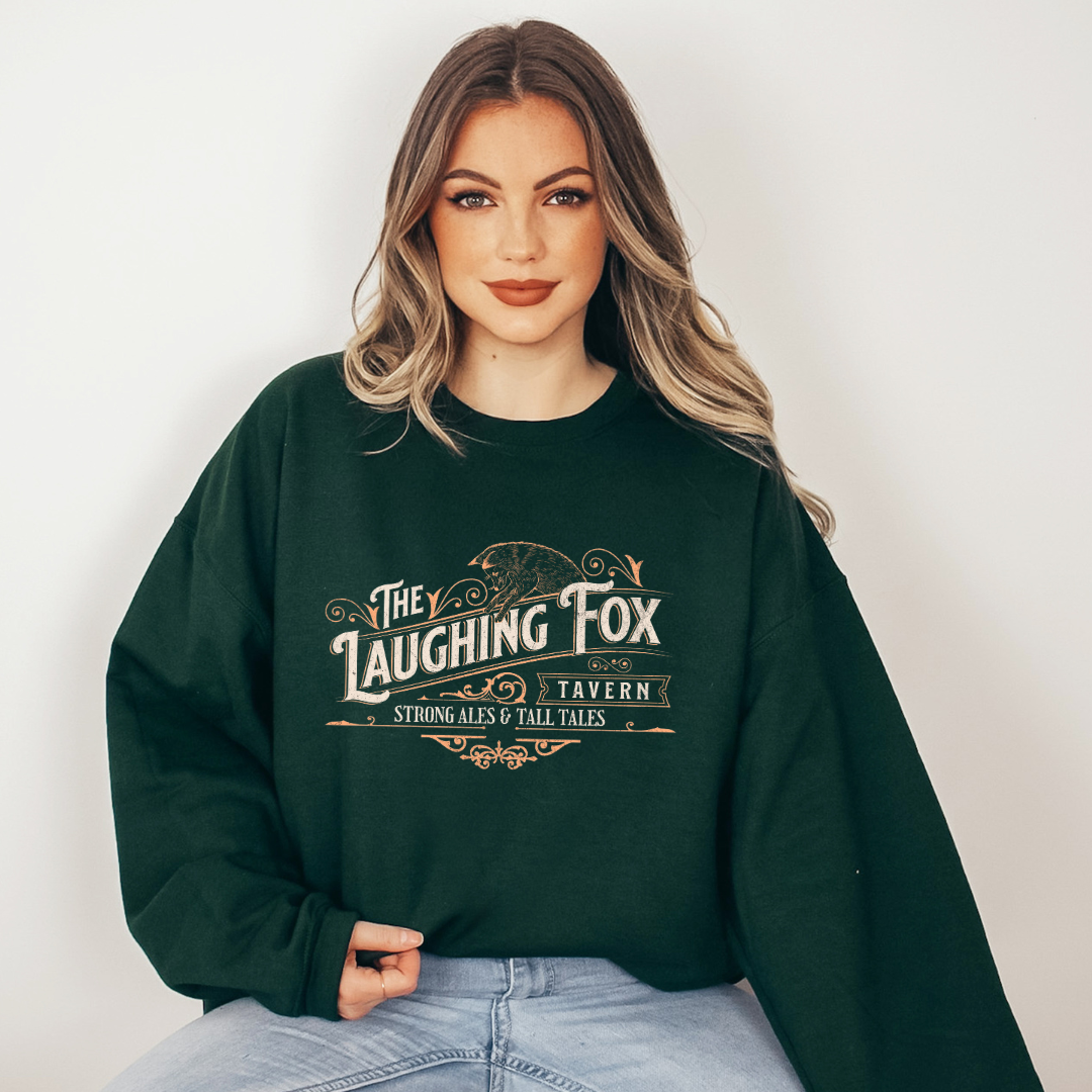 The Laughing Fox Sweatshirt | The Legends of Thezmarr | Helen Scheuerer | Officially Licensed