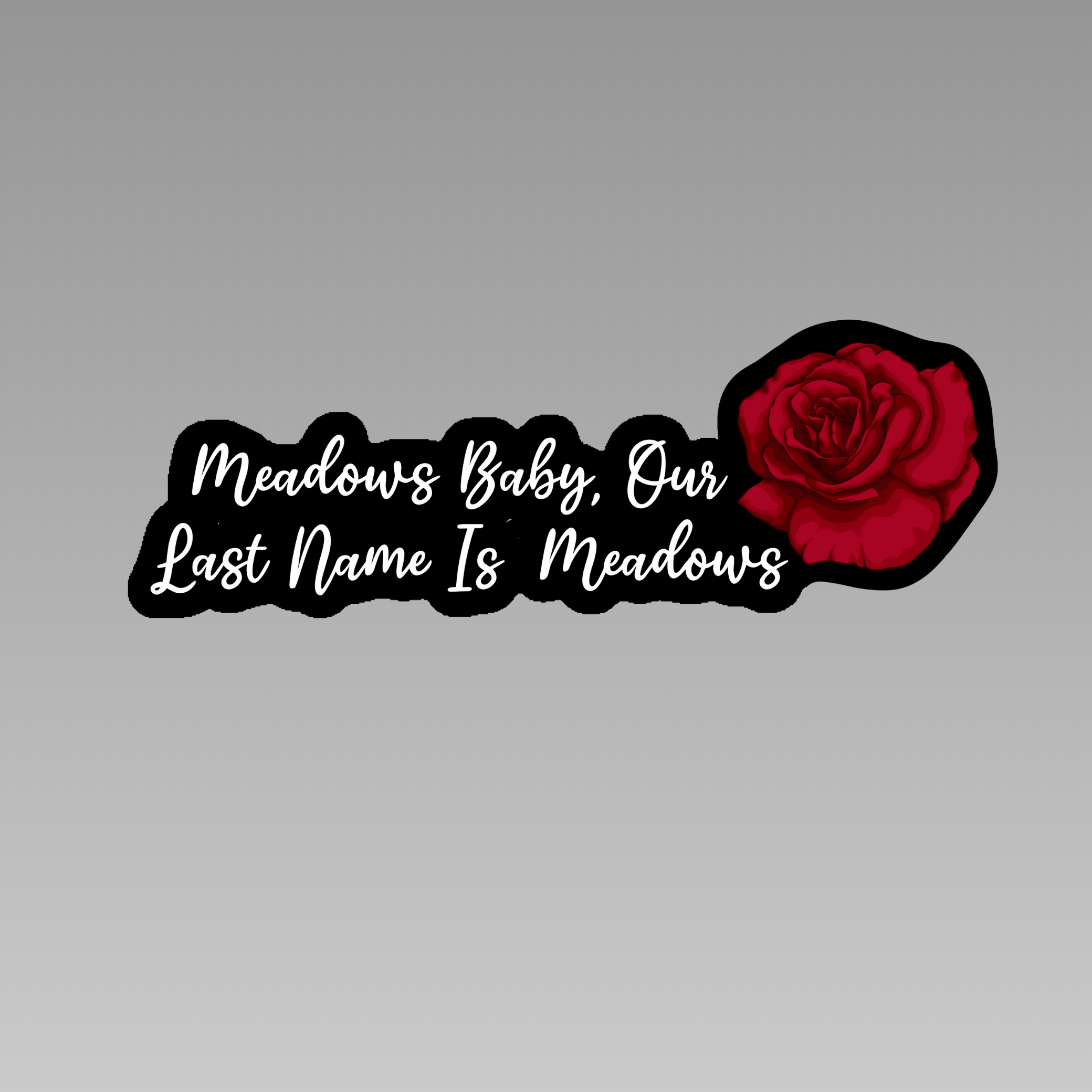 Meadows Baby | Officially Licensed HD Carlton | Haunting Adeline Bookish Vinyl Sticker