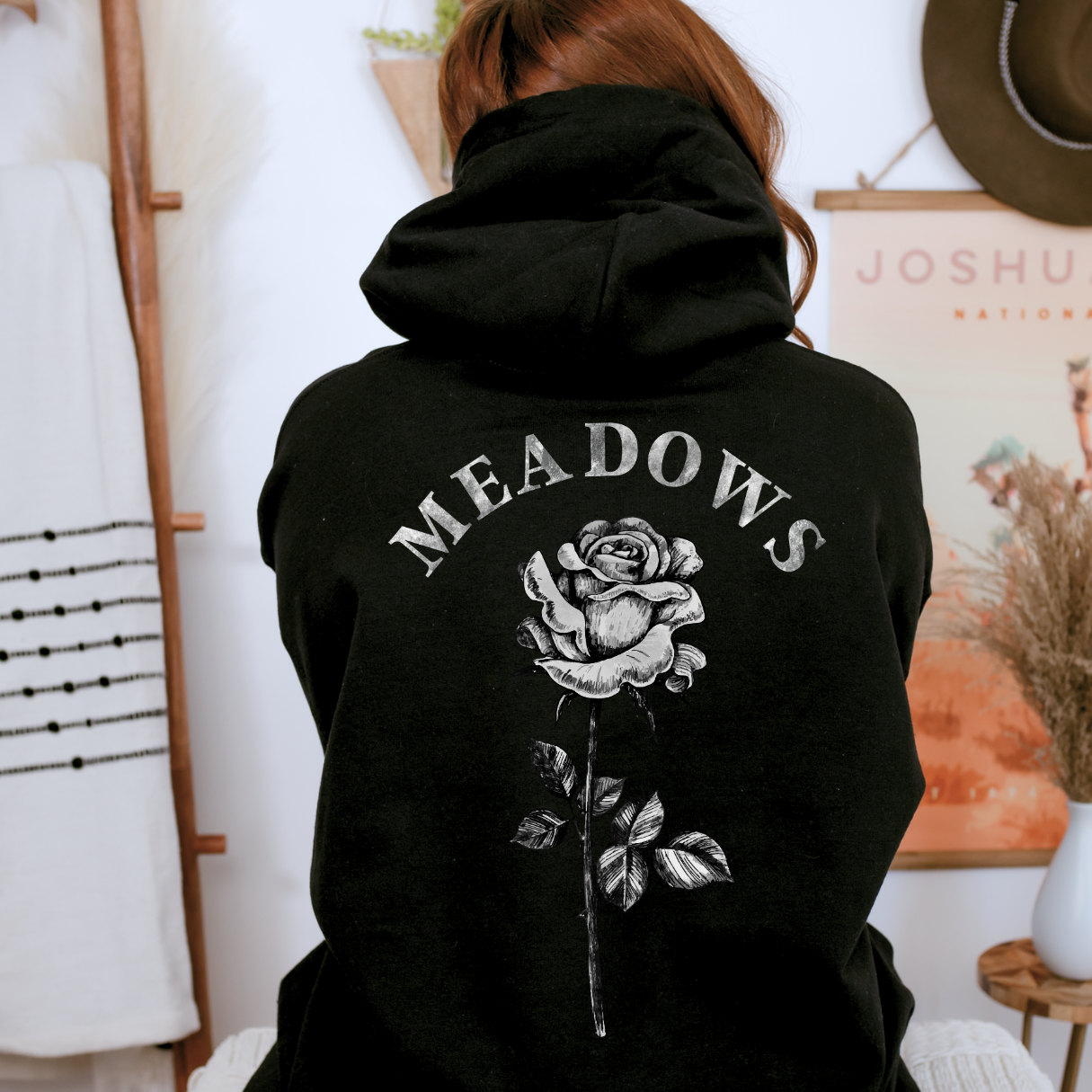 Zade Meadows Rose Hoodie | Cat & Mouse Duet | HD Carlton | Officially Licensed