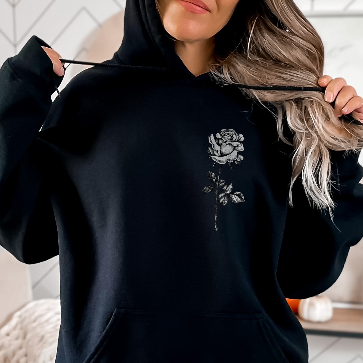 Zade Meadows Rose Hoodie | Cat & Mouse Duet | HD Carlton | Officially Licensed