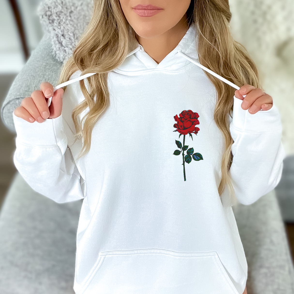 Zade Meadows Rose Hoodie | Cat & Mouse Duet | HD Carlton | Officially Licensed