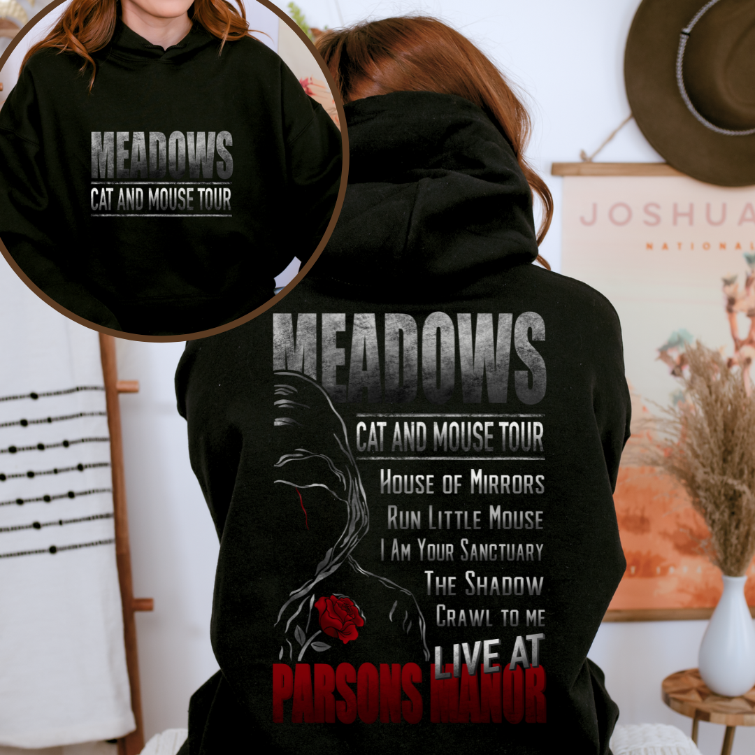 Meadows Cat & Mouse Tour Hoodie | Cat & Mouse Duet | HD Carlton | Officially Licensed