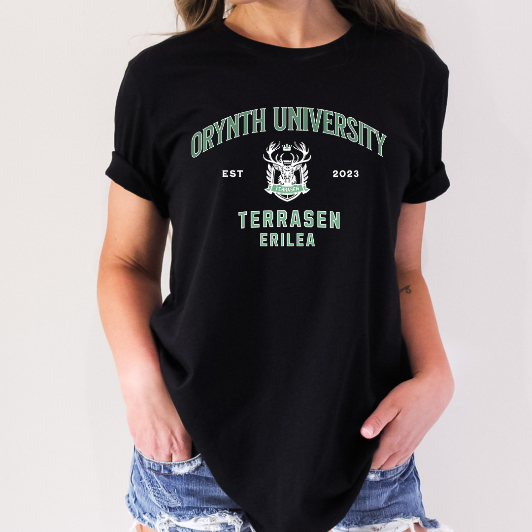 Orynth University T-Shirt | Throne of Glass | Sarah J Maas | Officially Licensed