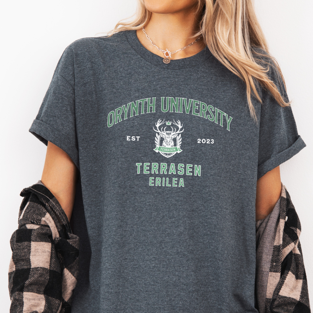Orynth University T-Shirt | Throne of Glass | Sarah J Maas | Officially Licensed