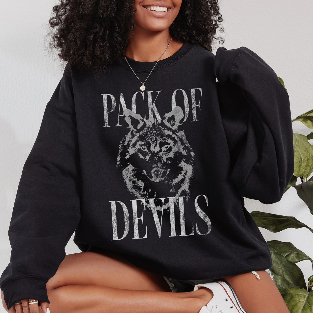 Pack Of Devils Sweatshirt | Crescent City | Sarah J Maas | Officially Licensed
