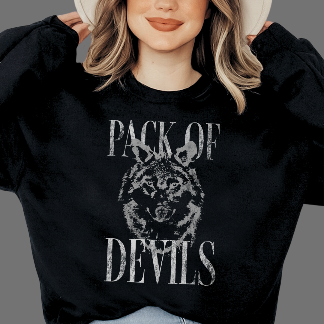 Pack Of Devils Sweatshirt | Crescent City | Sarah J Maas | Officially Licensed