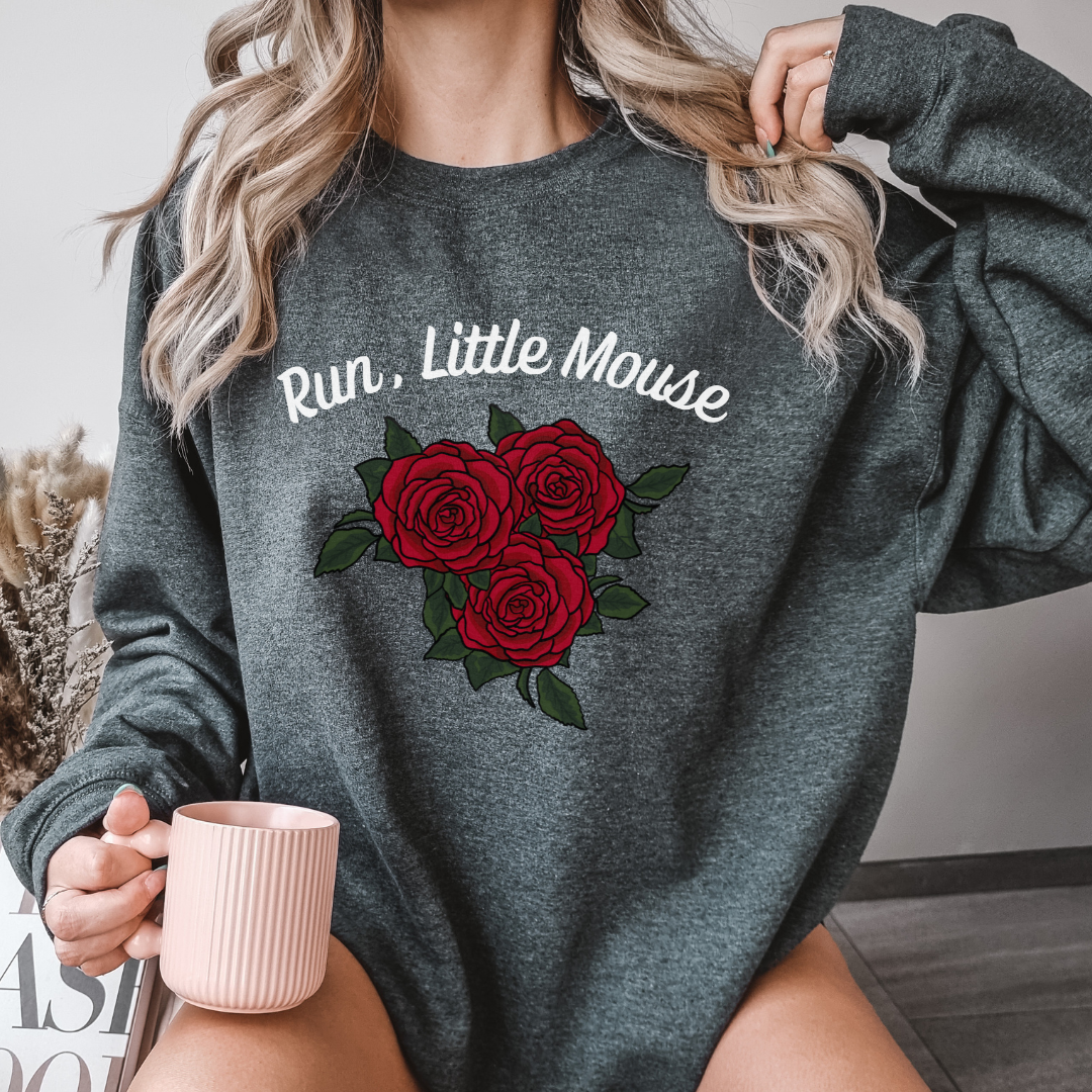 Run, Little Mouse Sweatshirt | Cat & Mouse Duet | HD Carlton | Officially Licensed