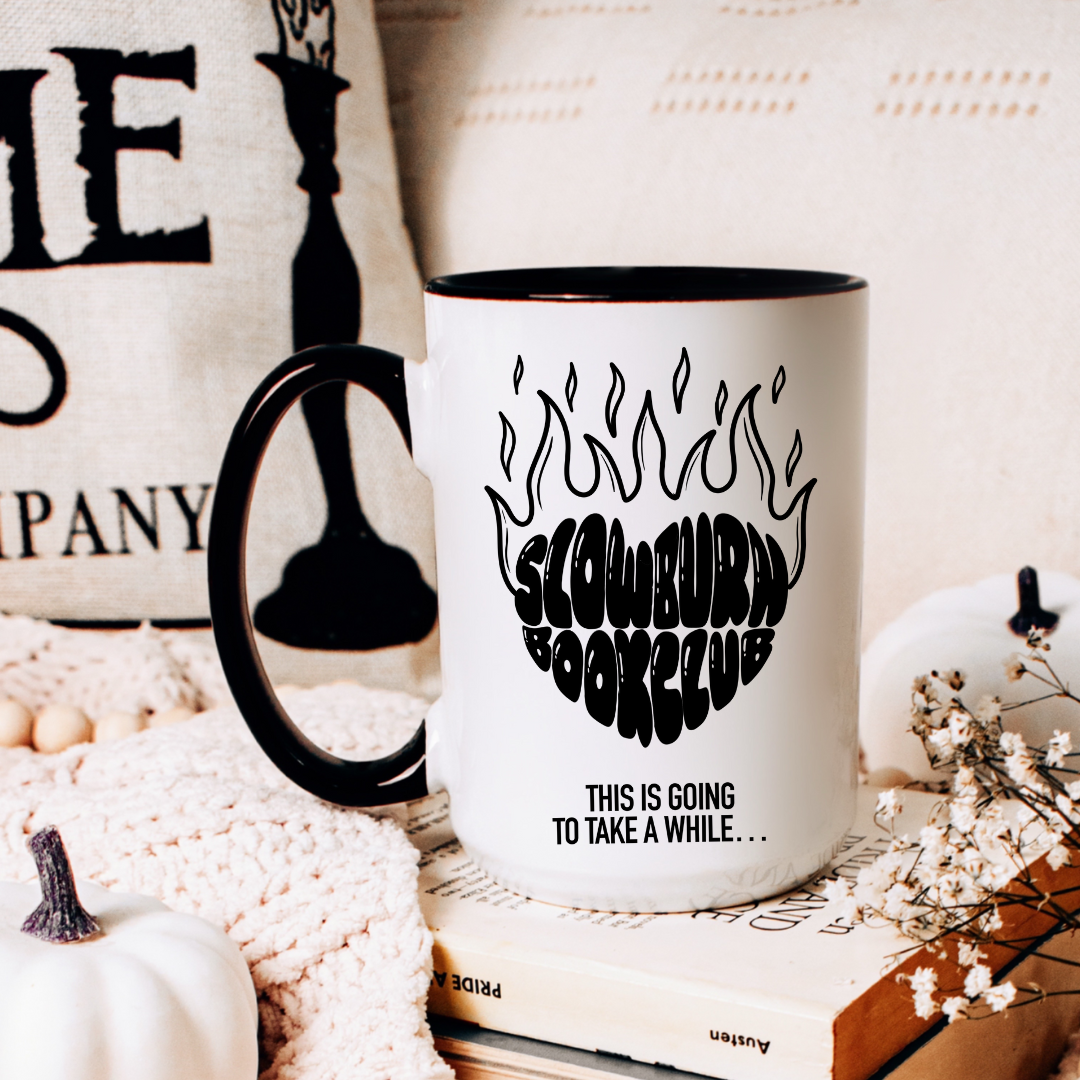 Slow Burn Bookclub Mug 15oz 425ml