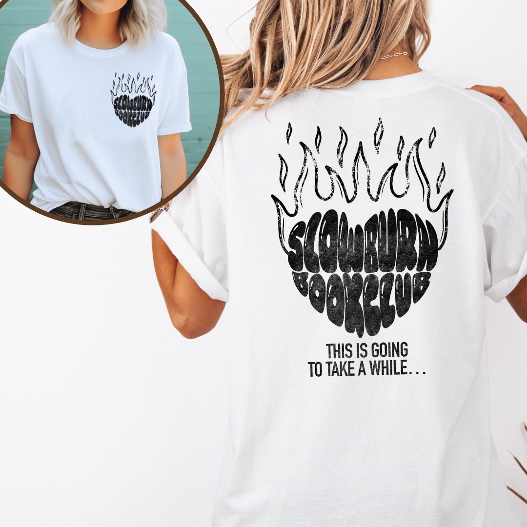 Slow Burn Book Club T-Shirt | Trope Collection