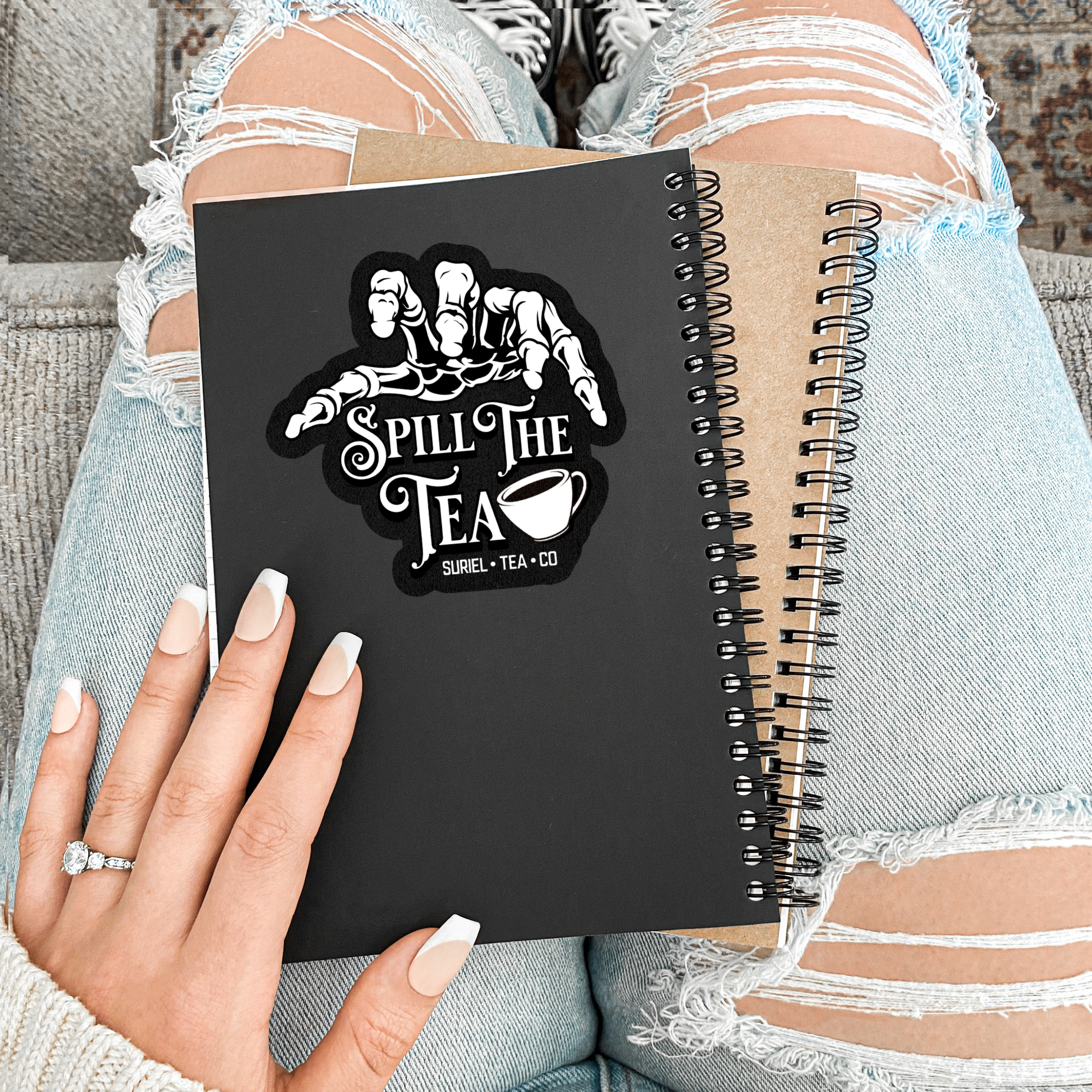 Suriel Tea Co Vinyl Sticker | ACOTAR | Sarah J Maas | Officially Licensed