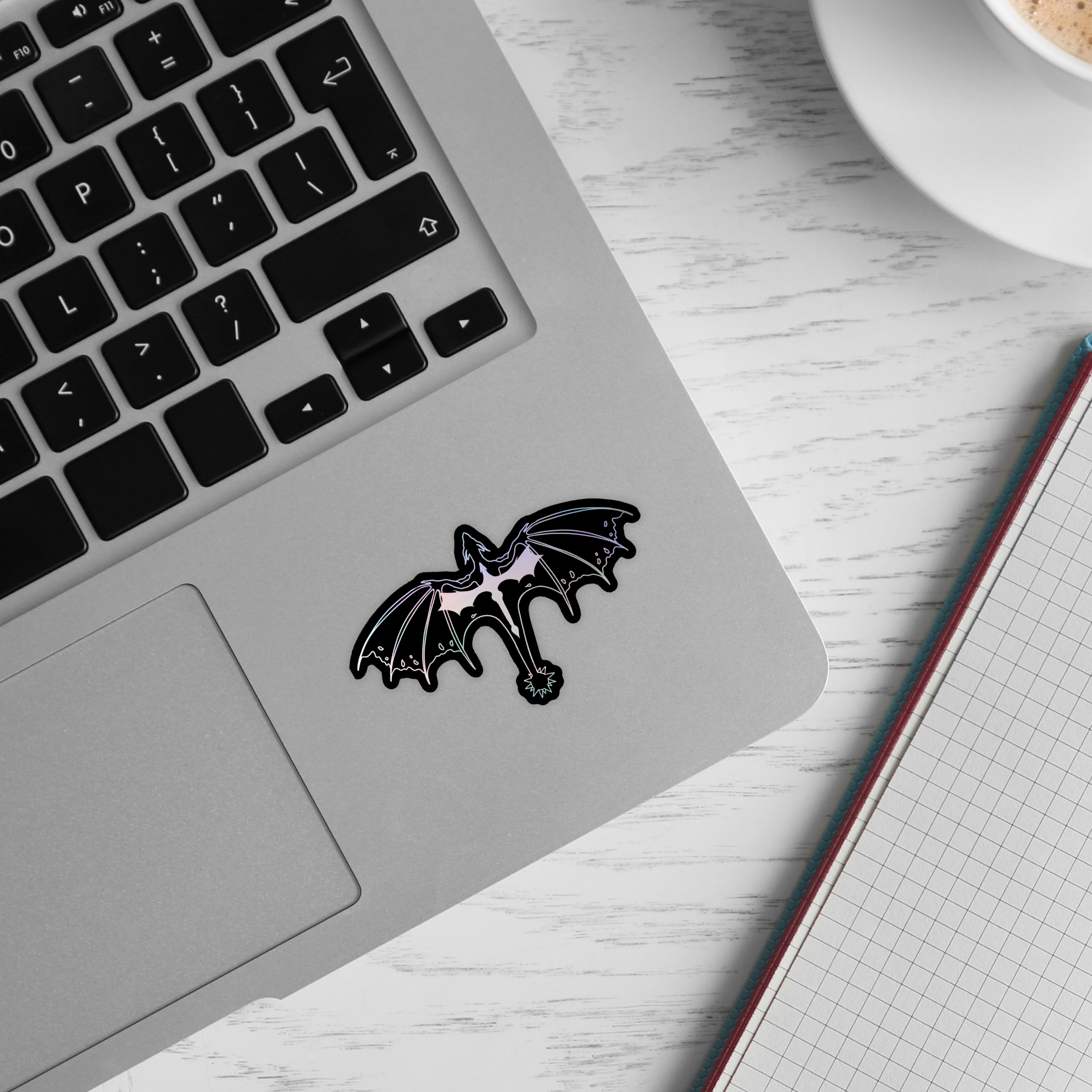 Tairn & Andarna Tattoo Holographic Sticker | Fourth Wing | Rebecca Yarros | Officially Licensed