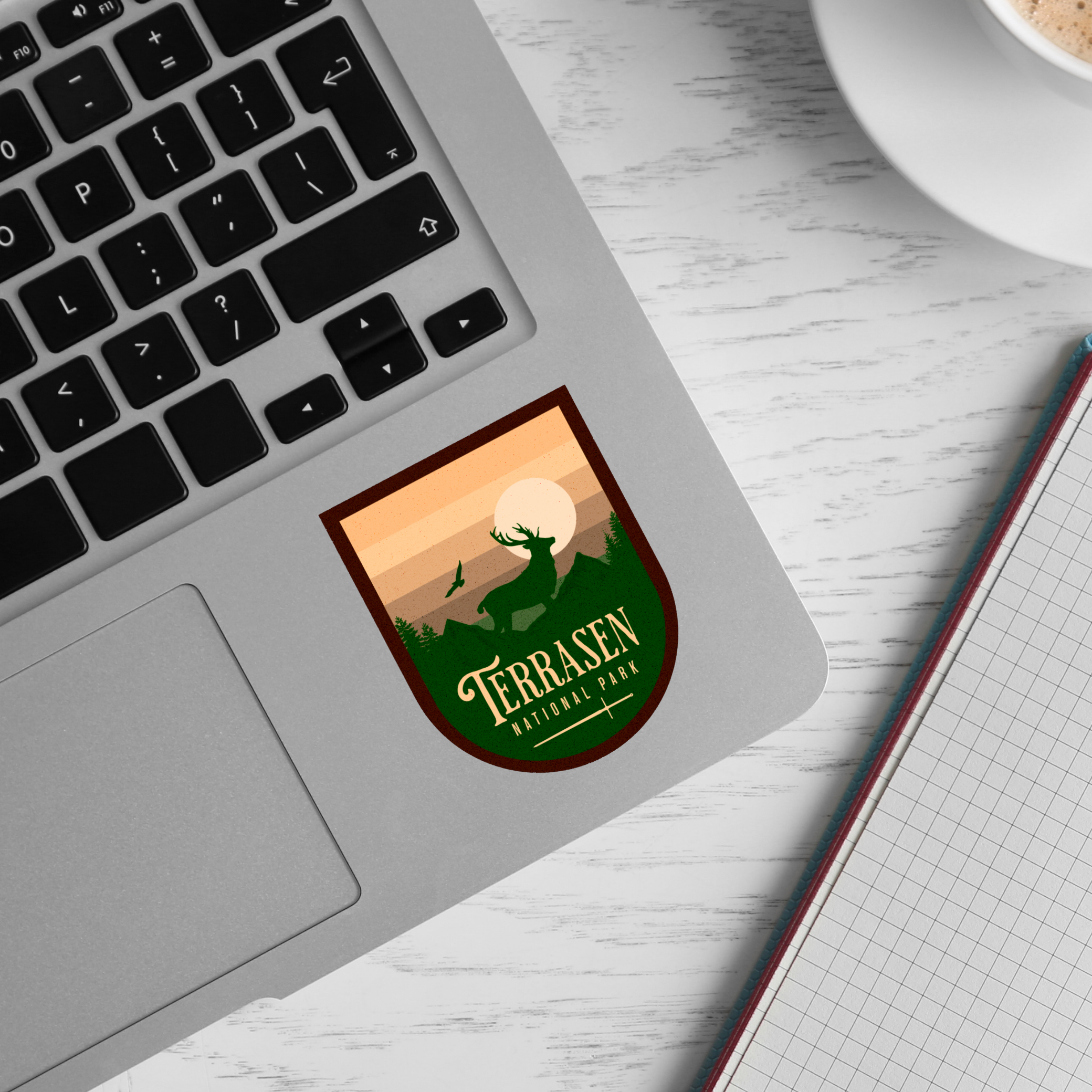 Terrasen National Park Vinyl Sticker | Throne of Glass | Sarah J Maas | Officially Licensed