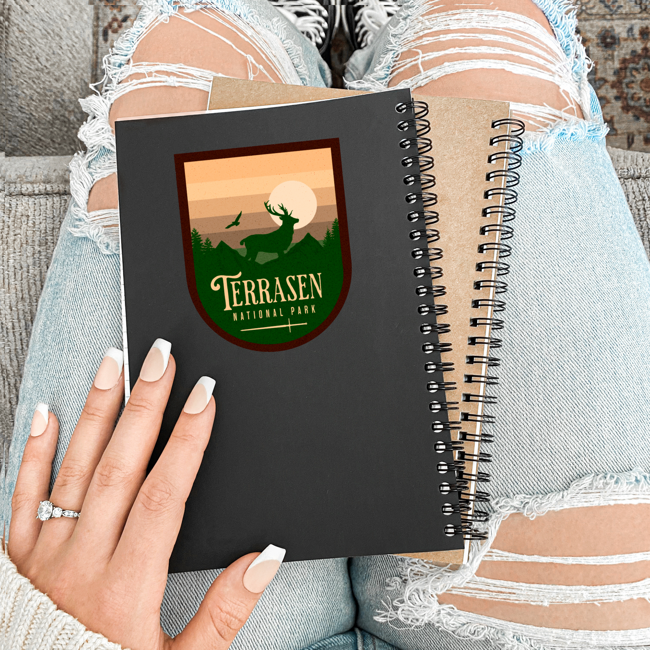 Terrasen National Park Vinyl Sticker | Throne of Glass | Sarah J Maas | Officially Licensed