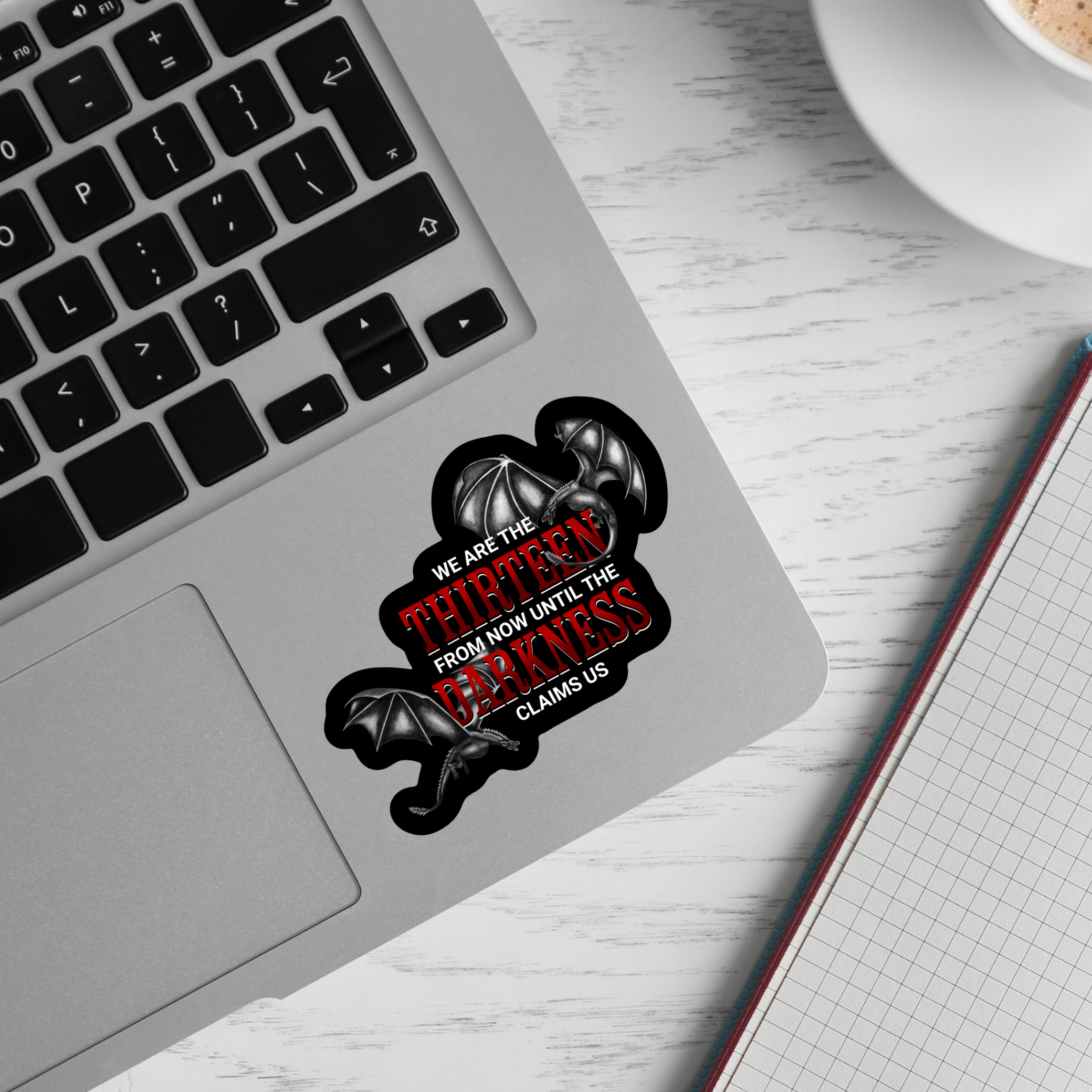 The Thirteen Vinyl Sticker | Throne of Glass | Sarah J Maas | Officially Licensed
