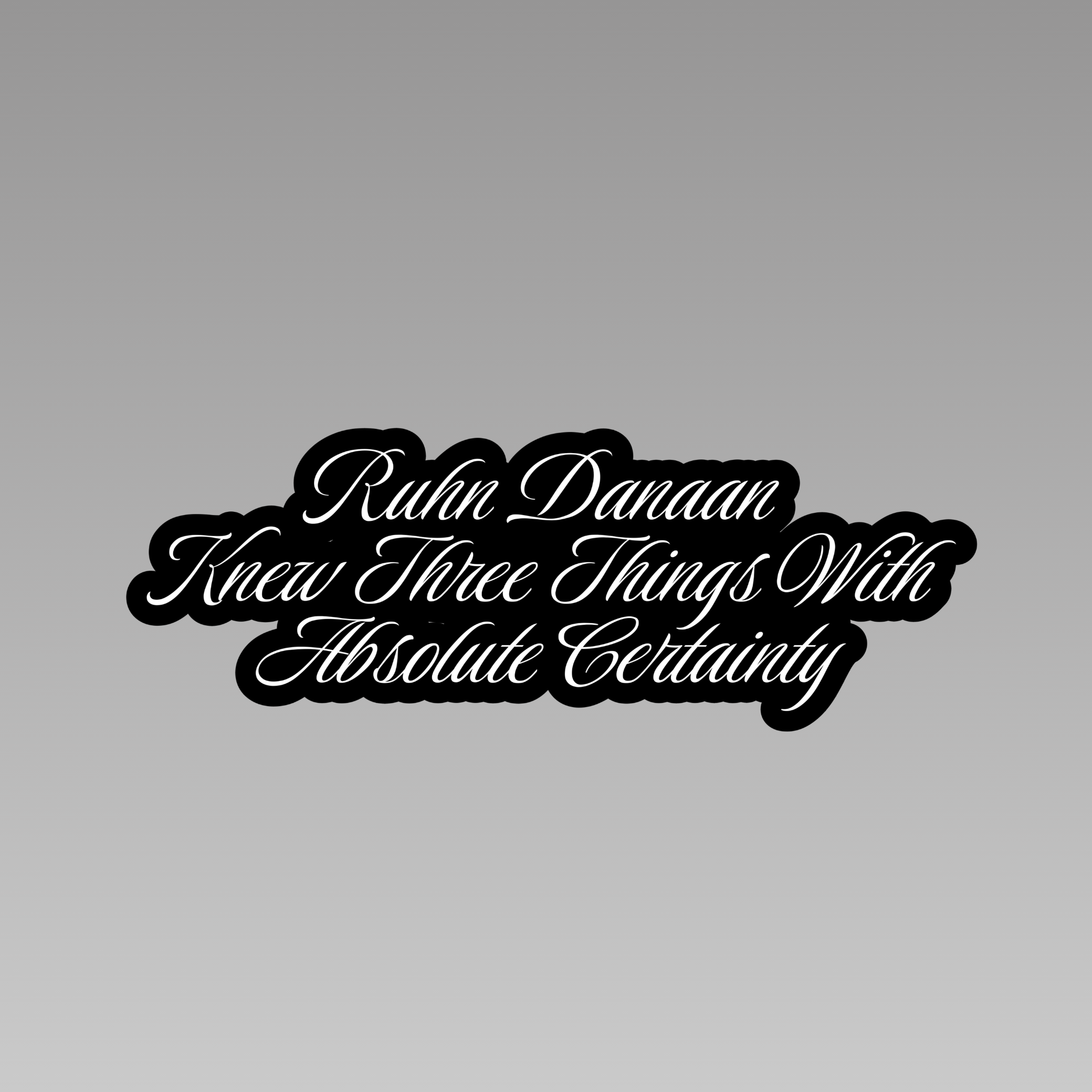 Ruhn Danaan Knew Three Things Vinyl Sticker | Crescent City | Sarah J Maas | Officially Licensed