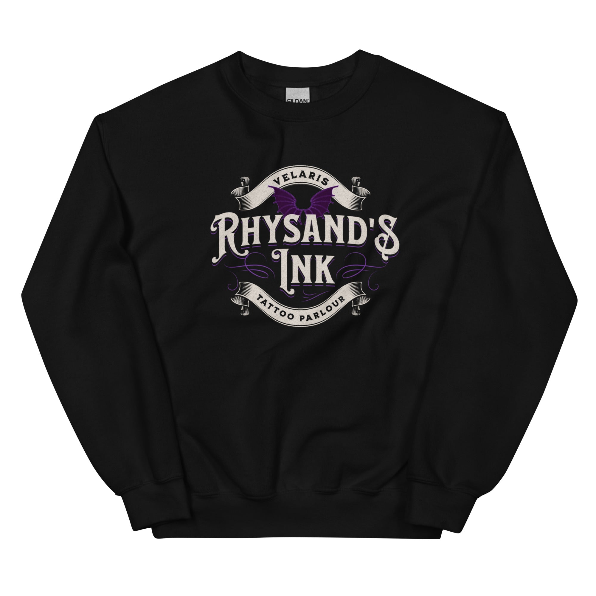 Rhysand's Tattoo Parlour Sweatshirt | ACOTAR | Sarah J Maas | Officially Licensed