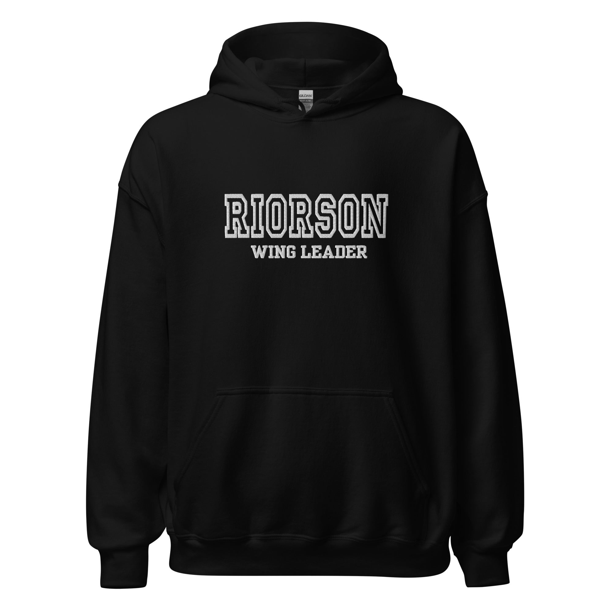 Riorson Wingleader EMBROIDERED Hoodie | Fourth Wing | Rebecca Yarros | Officially Licensed