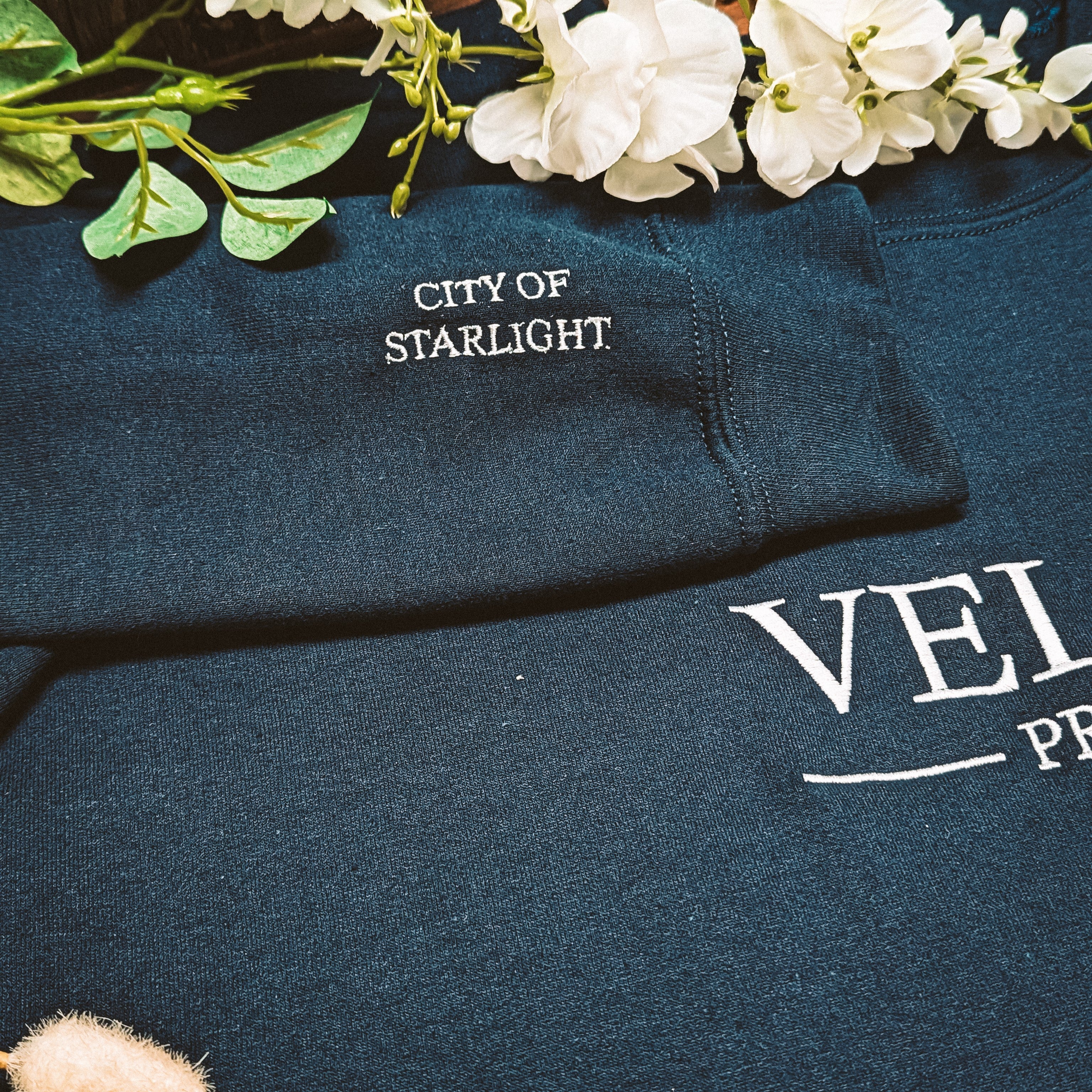 Velaris Embroidered Sweatshirt | ACOTAR | Sarah J Maas | Officially Licensed