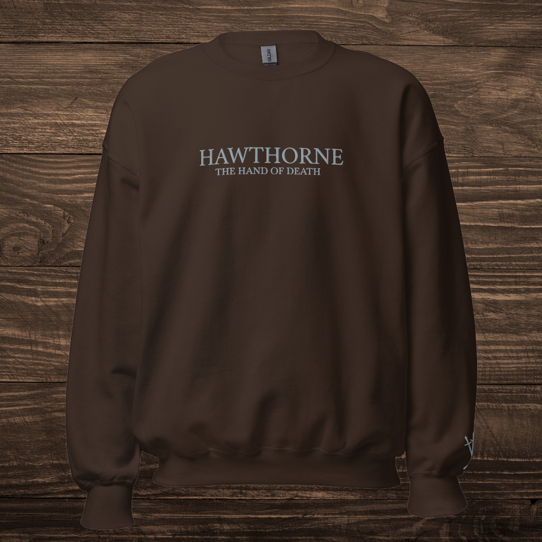 Wilder Hawthorne Embroidered Sweatshirt | The Legends of Thezmarr | Helen Scheuerer | Officially Licensed