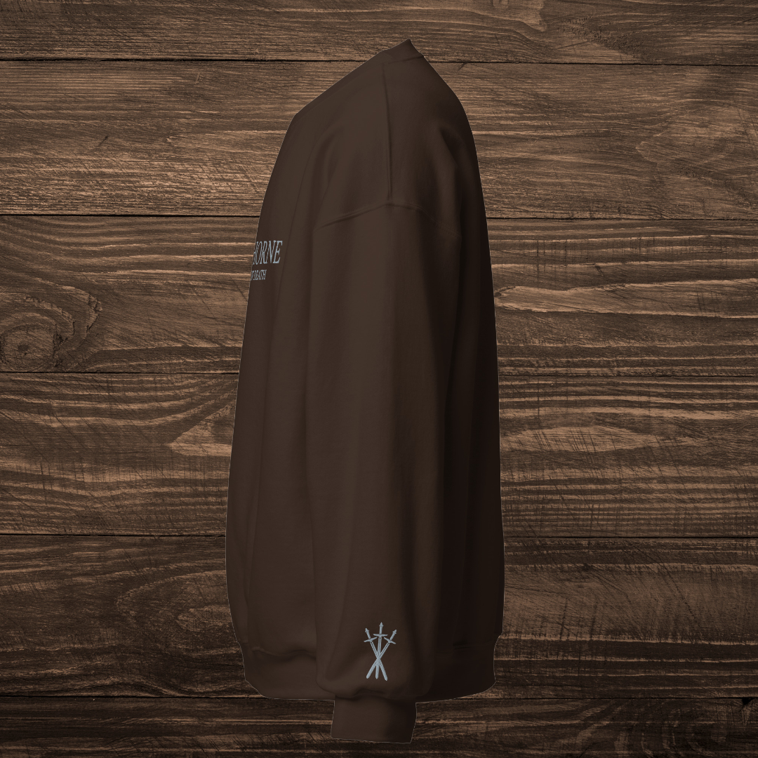 Wilder Hawthorne Embroidered Sweatshirt | The Legends of Thezmarr | Helen Scheuerer | Officially Licensed
