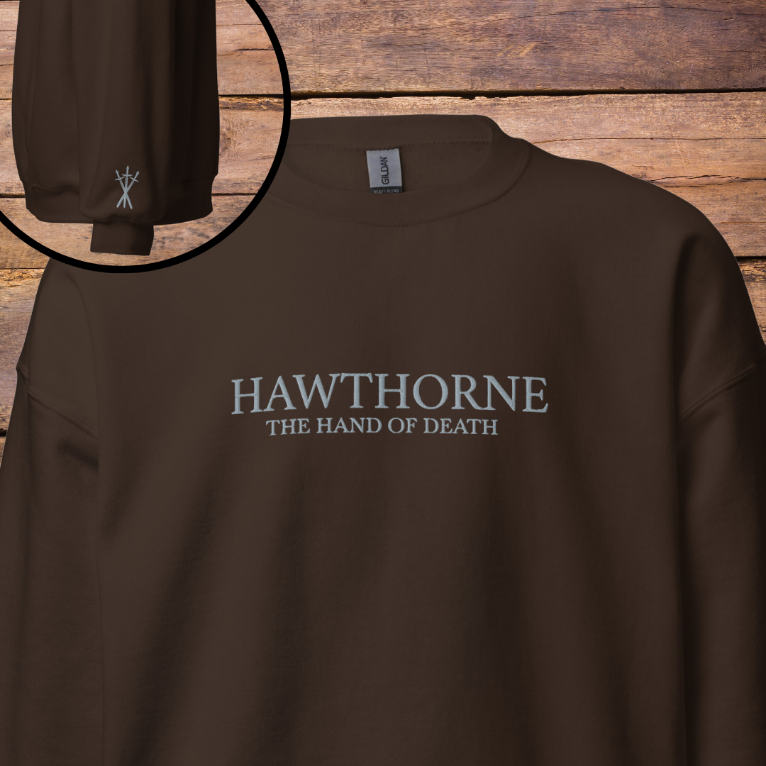 Wilder Hawthorne Embroidered Sweatshirt | The Legends of Thezmarr | Helen Scheuerer | Officially Licensed