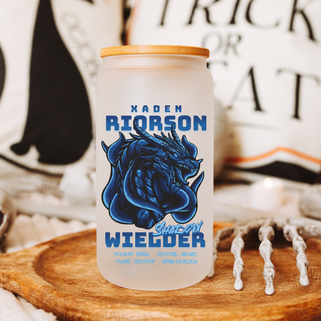 Xaden Riorson Shadow Wielder Libby Glass | Officially Licensed Fourth Wing
