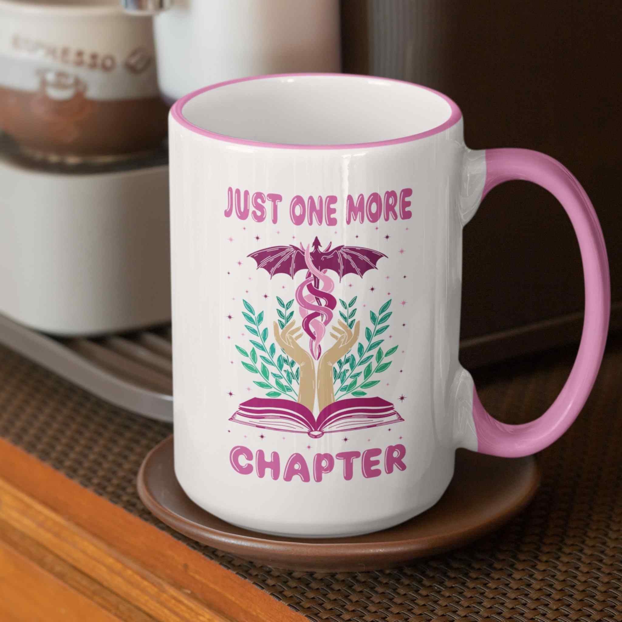 Just One More Chapter Mug 15oz 425ml