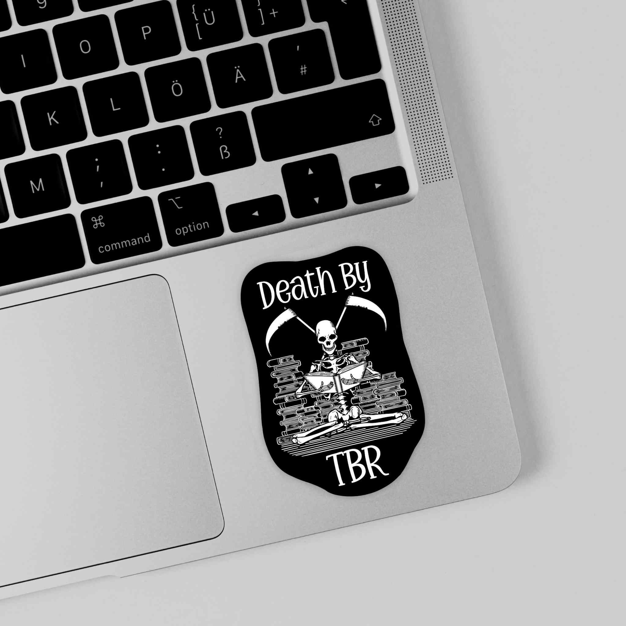 Death By TBR Vinyl Sticker