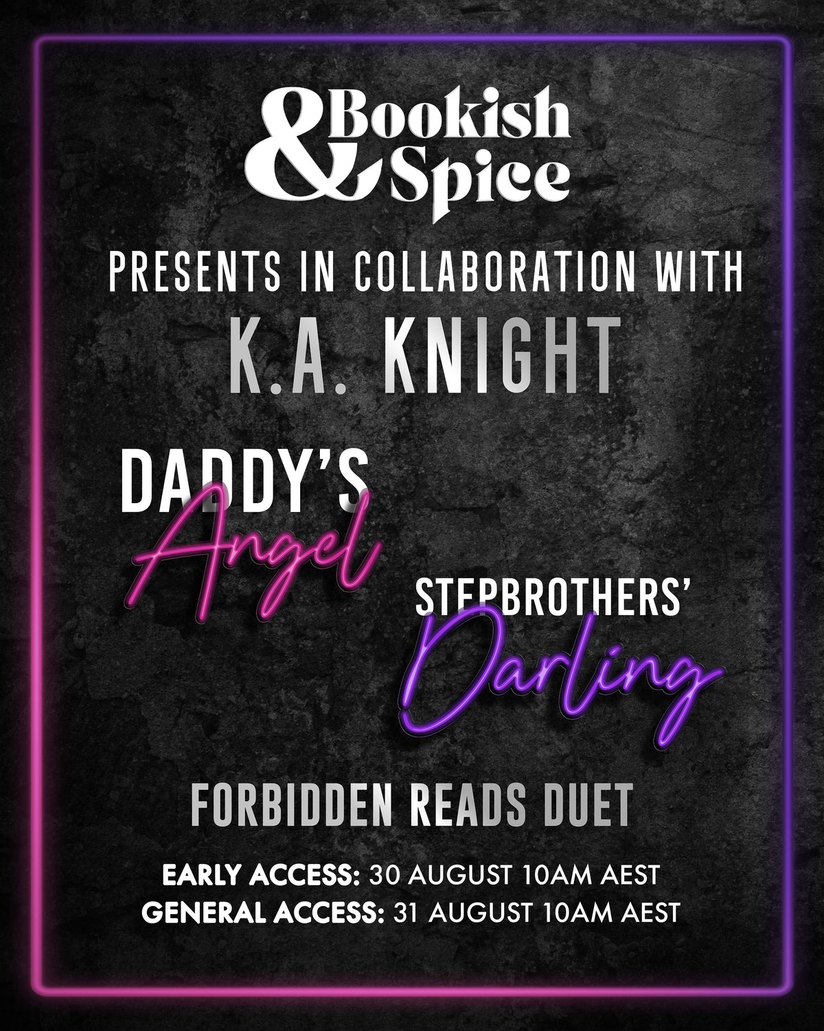 Forbidden Reads Duet By K.A. Knight – Bookish&Spice