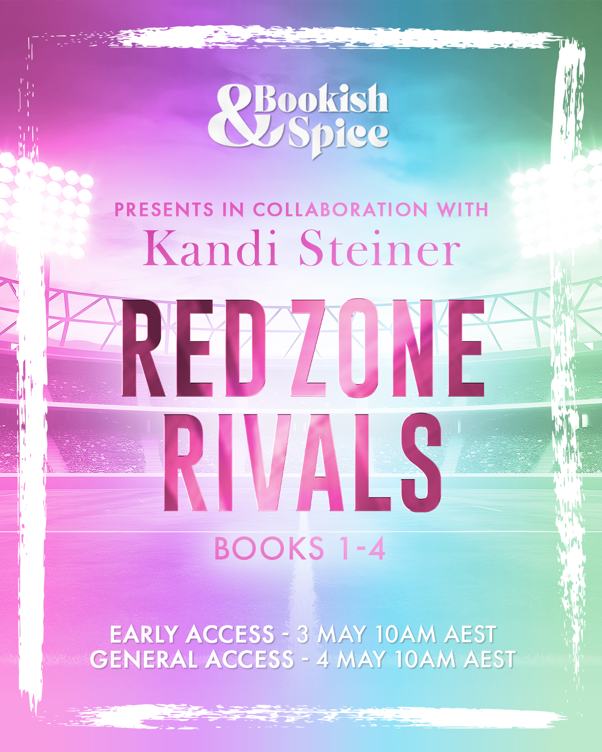 Red Zone Rivals Series by Kandi Steiner