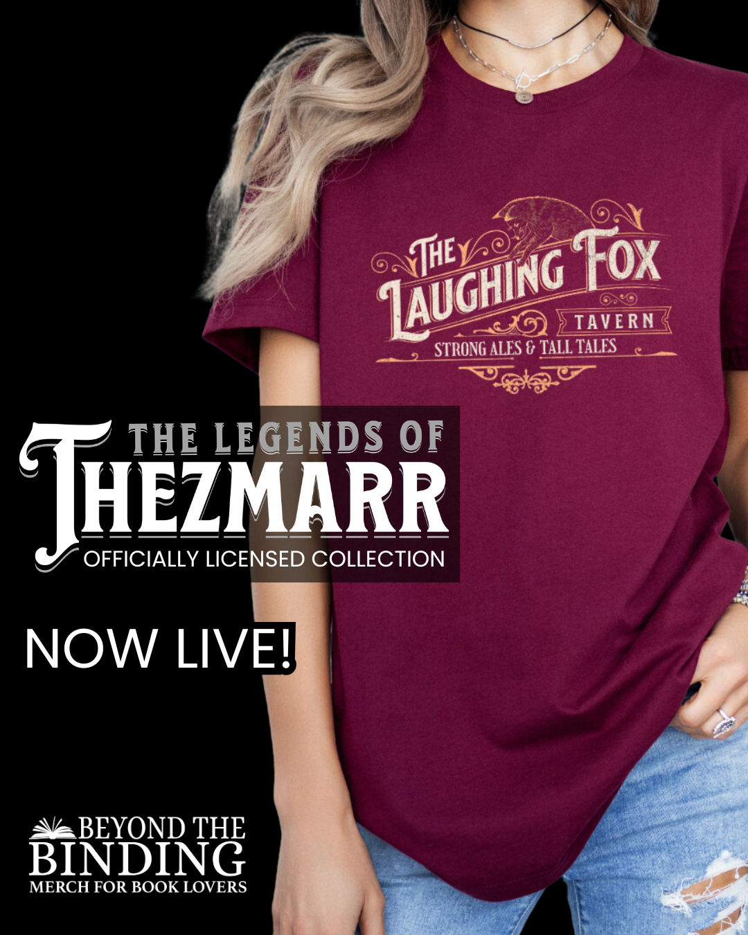 The Legends of Thezmarr Merch Collection