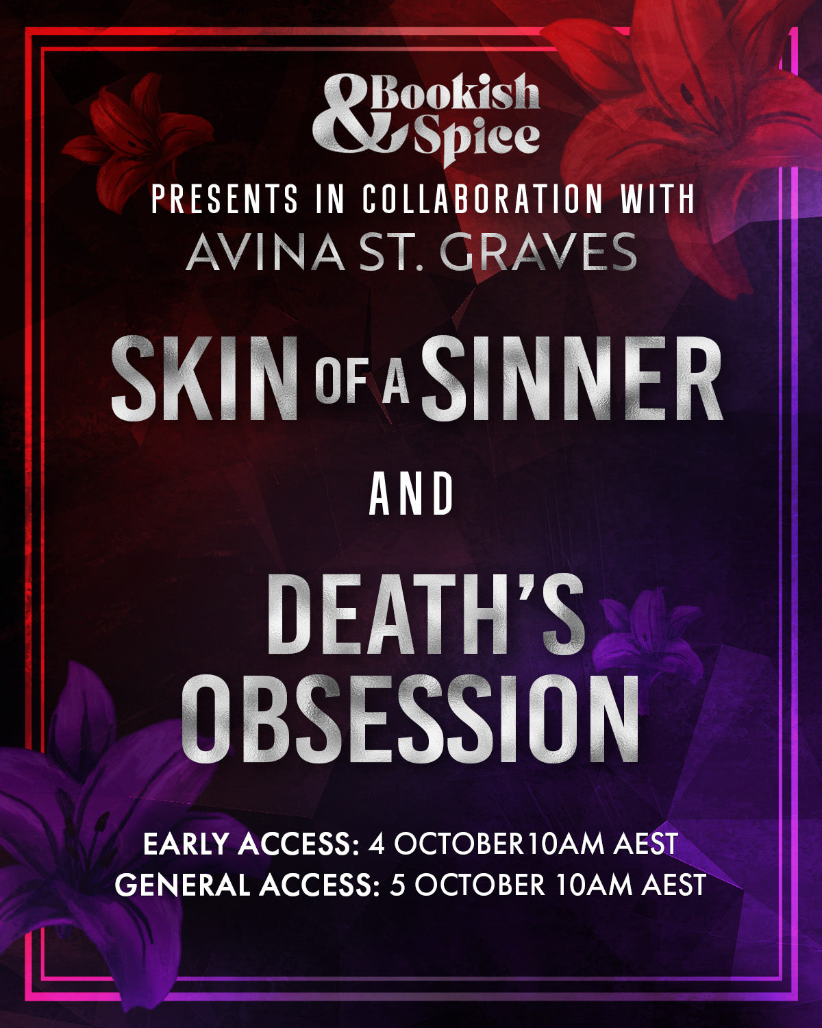 Skin of a Sinner & Death's Obsession by Avina St. Graves