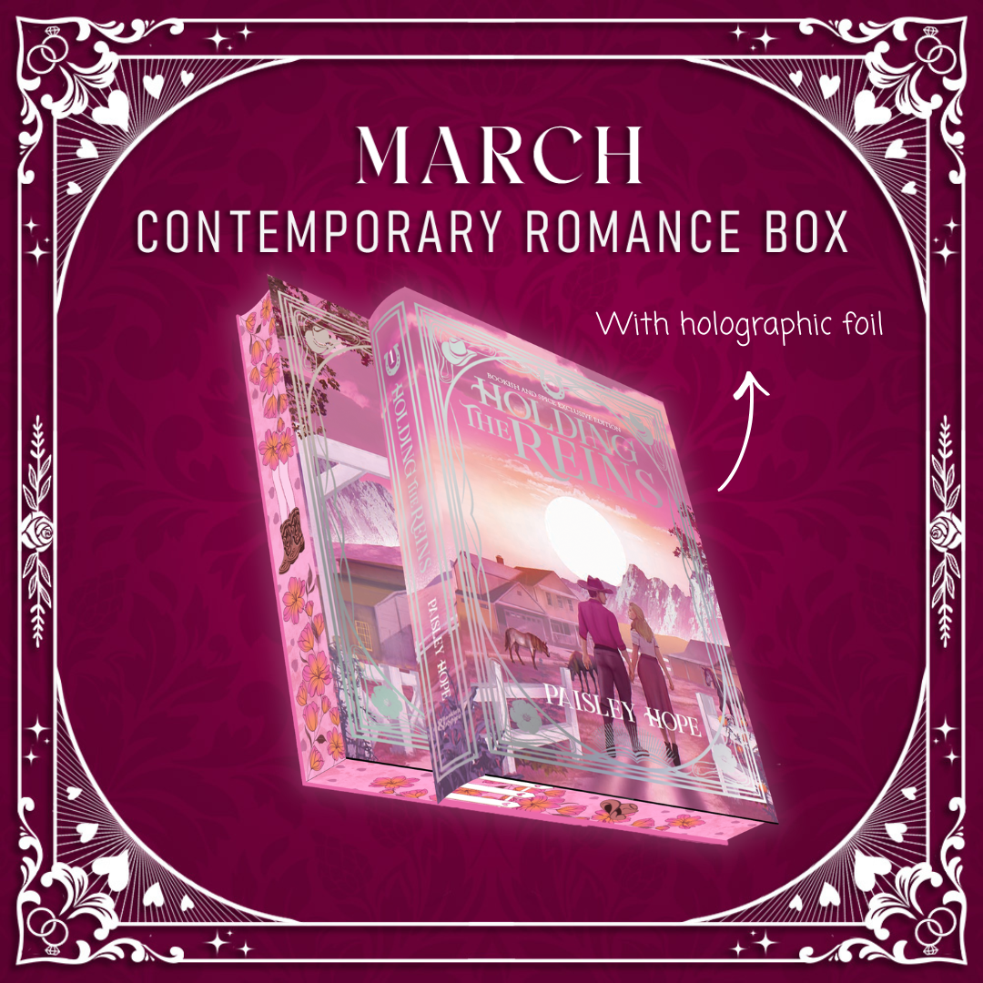 Contemporary Romance Book Box Bi-monthly Subscription Mar 2026