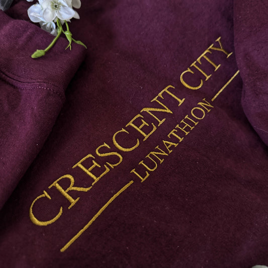 Crescent City EMBROIDERED Sweatshirt