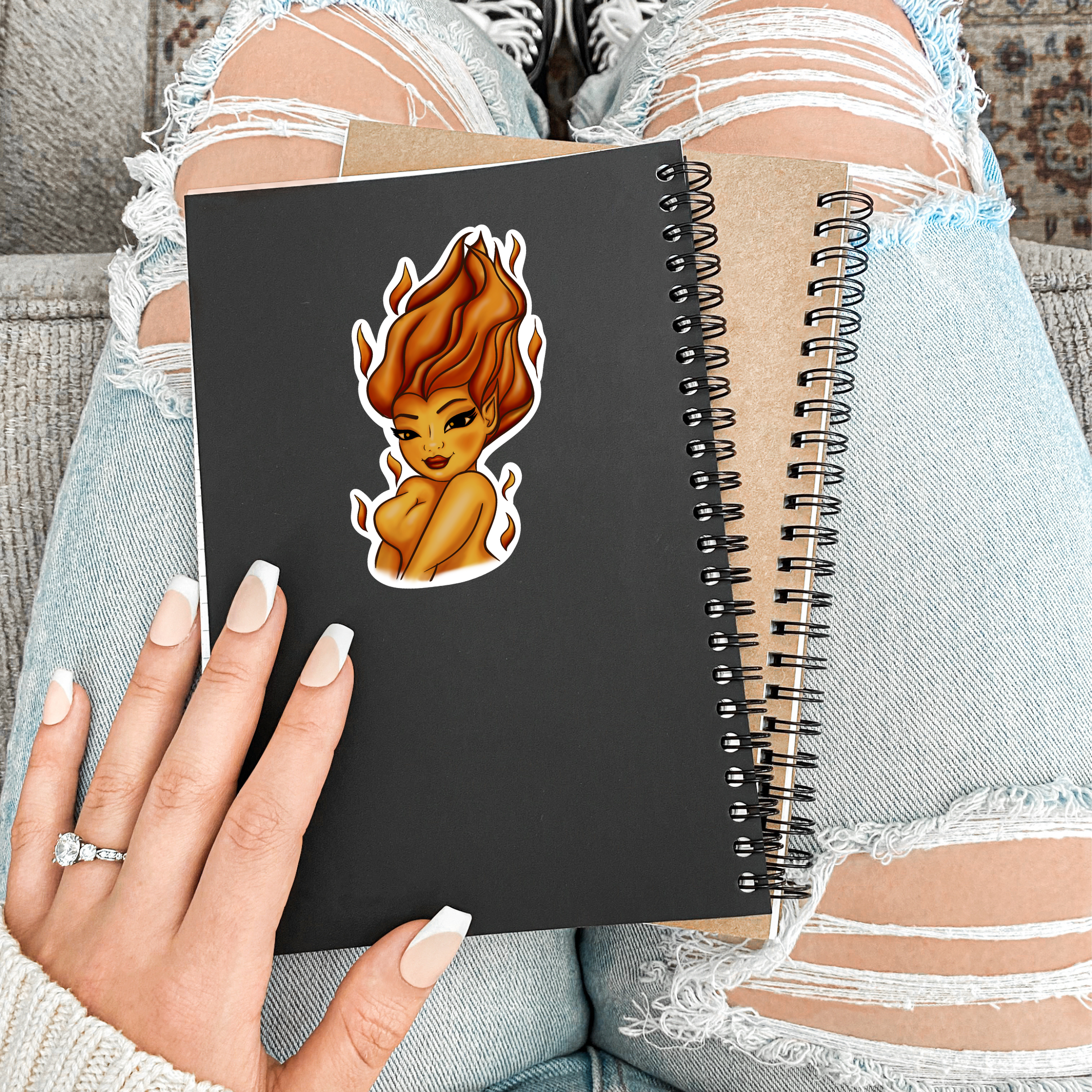 Lehabah Vinyl Sticker | Crescent City | Sarah J Maas | Officially Licensed