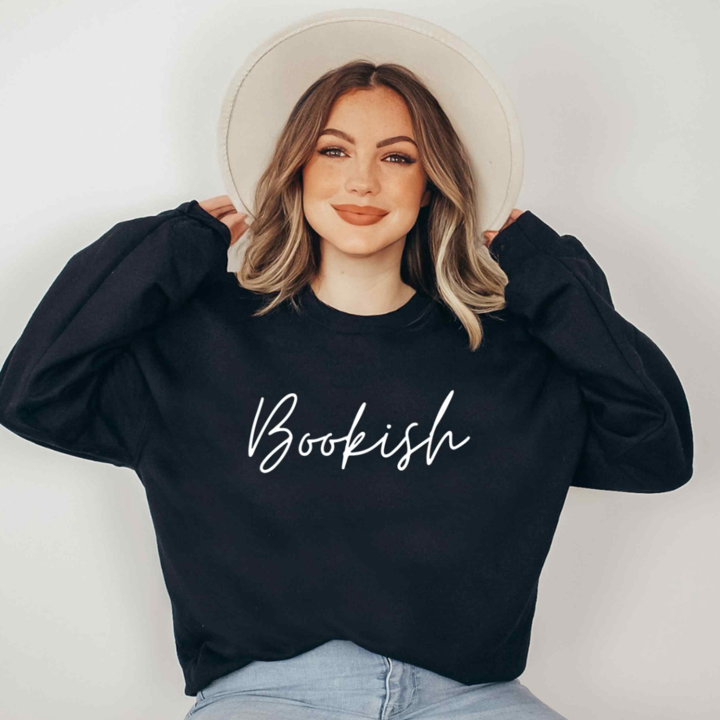 Bookish Crewneck Sweat Shirt