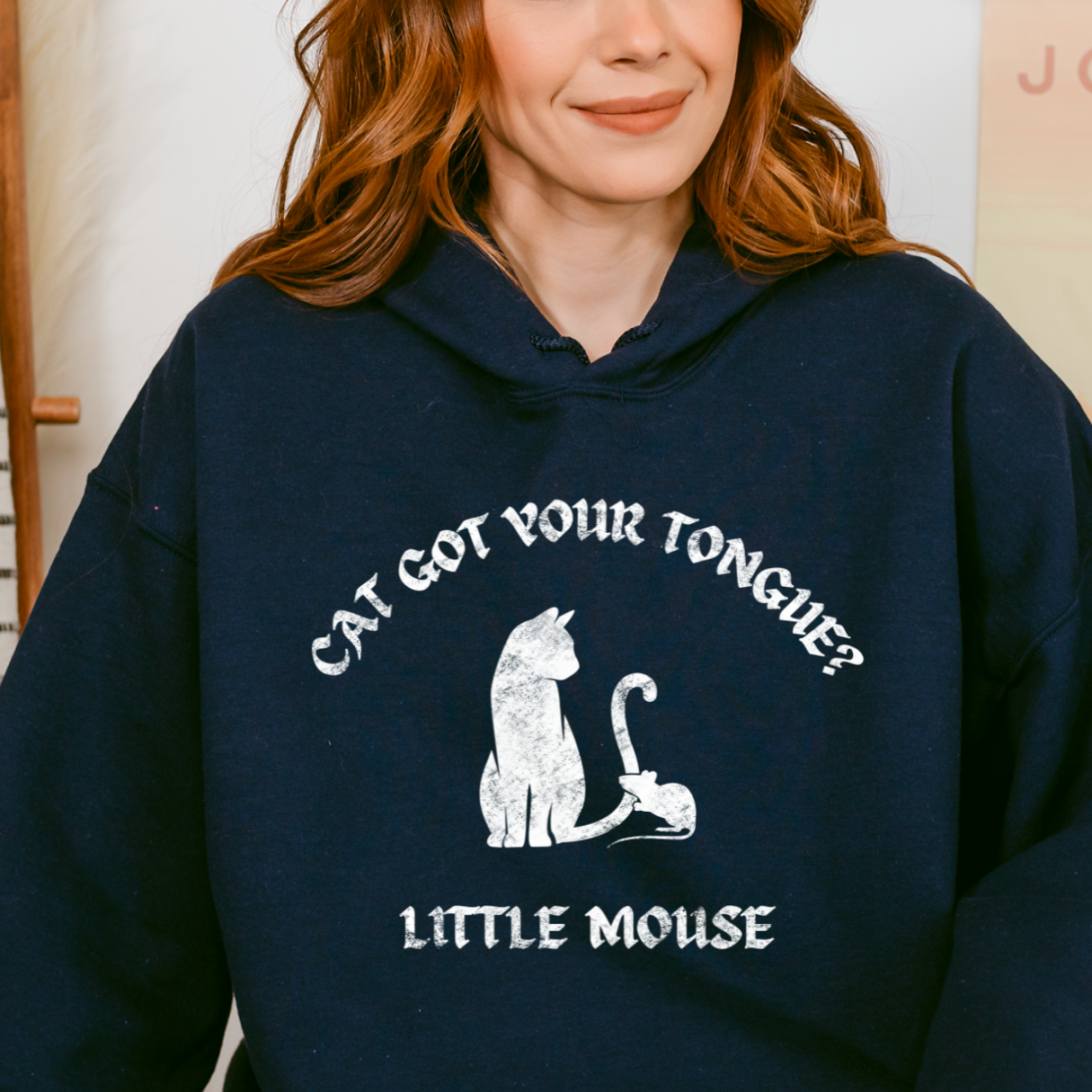 Cat Got Your Tongue | Hoodie | HD Carlton Officially Licensed