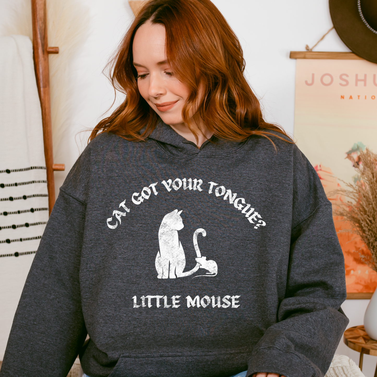 Cat Got Your Tongue | Hoodie | HD Carlton Officially Licensed