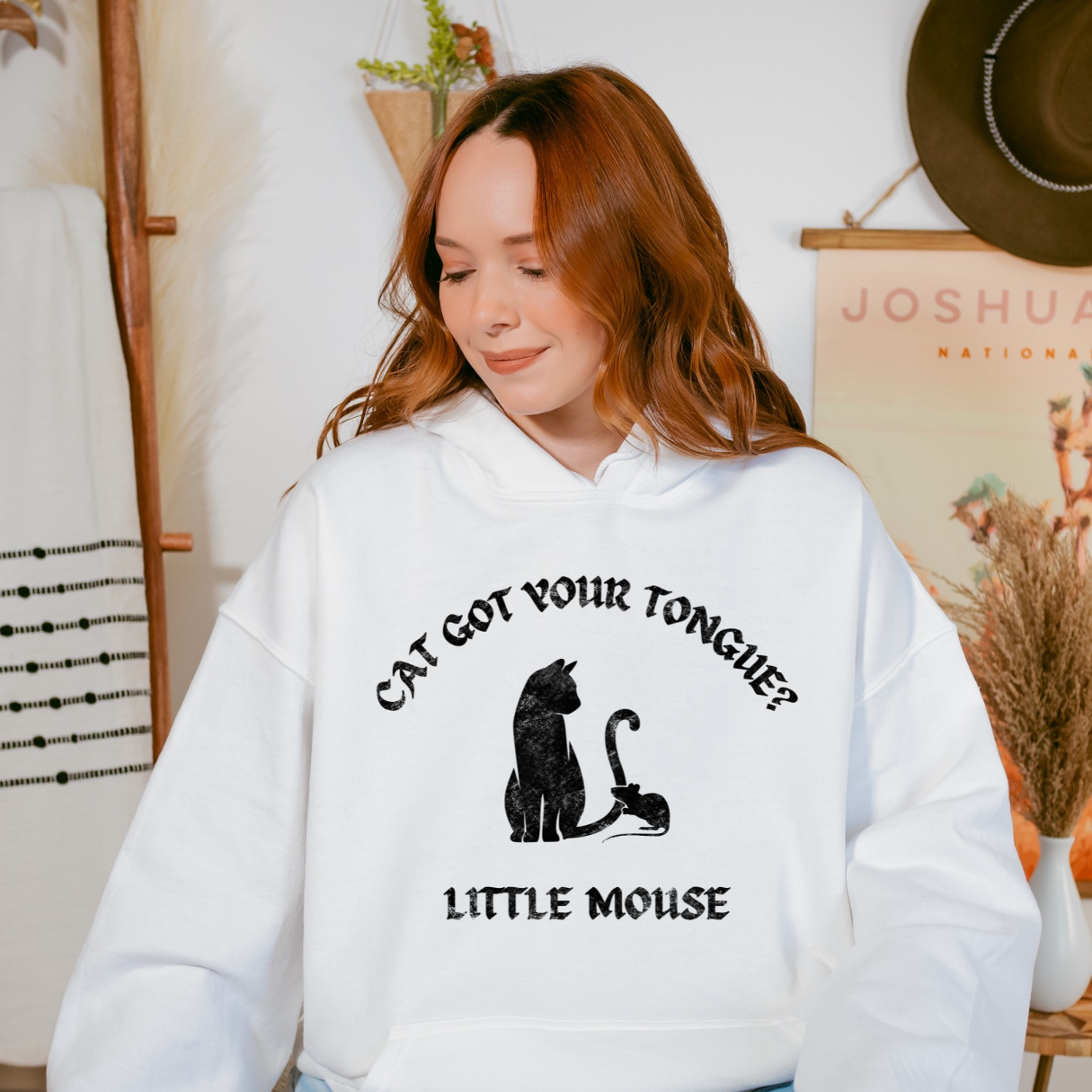 Cat Got Your Tongue Hoodie | Cat & Mouse Duet | HD Carlton | Officially Licensed