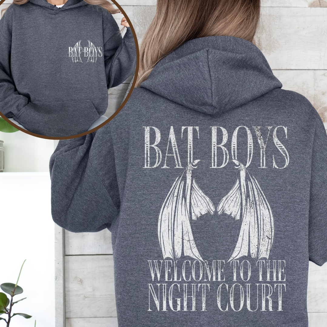 Bat Boys Hoodie | ACOTAR | Sarah J Maas | Officially Licensed