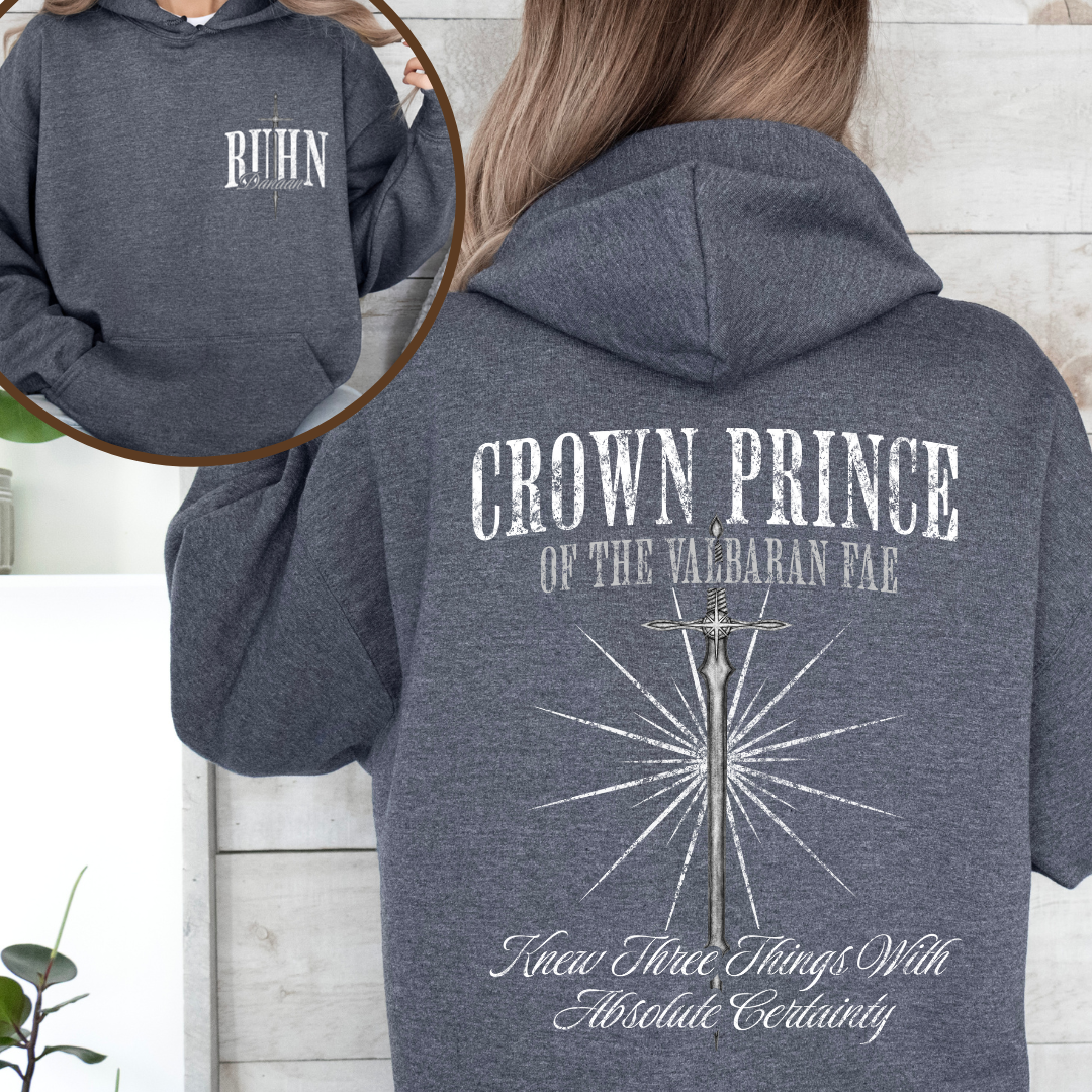 Ruhn Danaan Hoodie | ACOTAR | Sarah J Maas | Officially Licensed