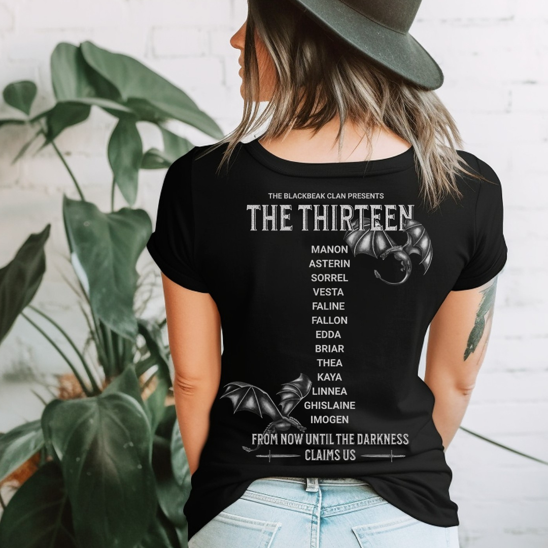 The Thirteen T-Shirt | Throne of Glass | Sarah J Maas | Officially Licensed