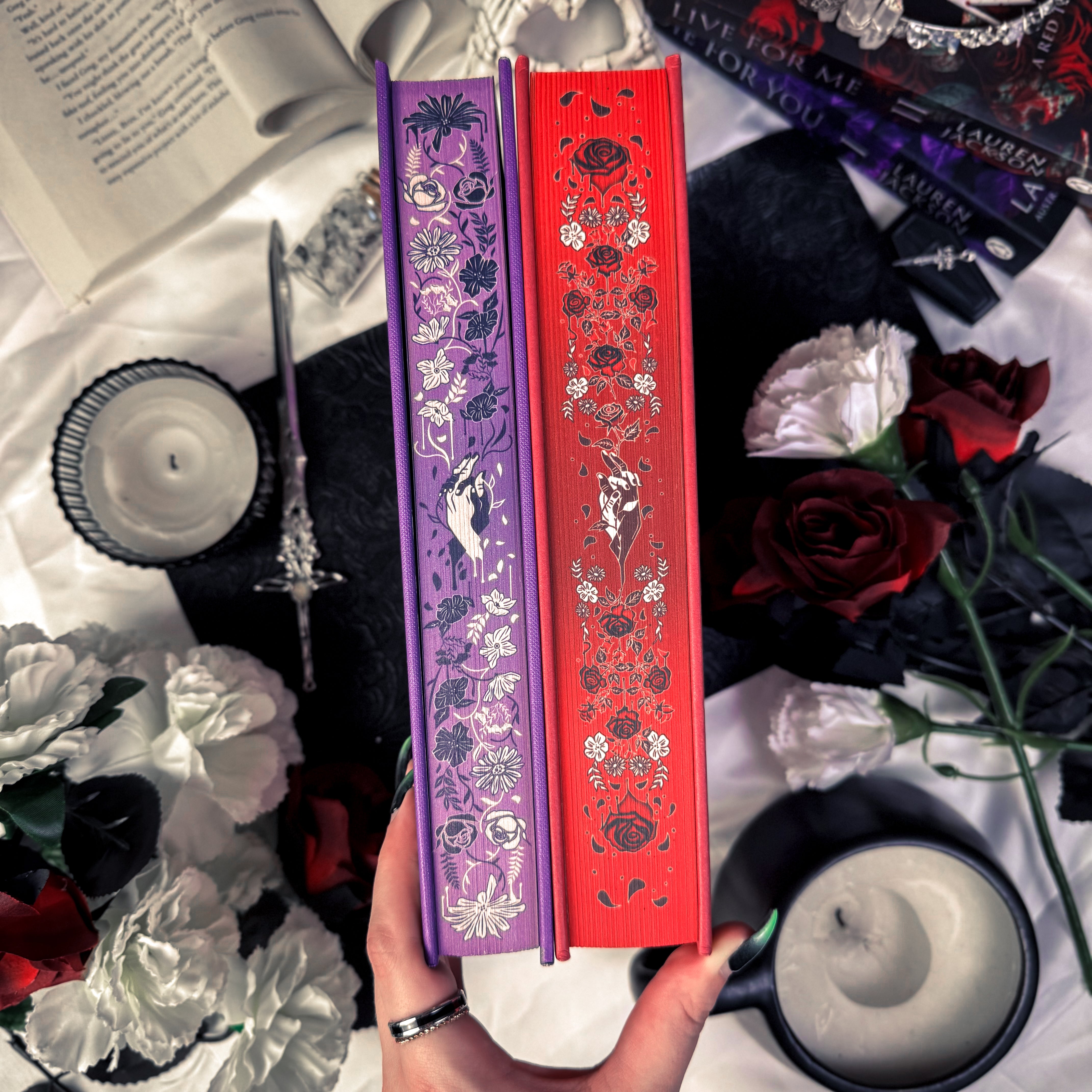 Red Thorne Bundle (Die For You + Live For Me) | Lauren Jackson | Exclusive Special Edition | IMPERFECT