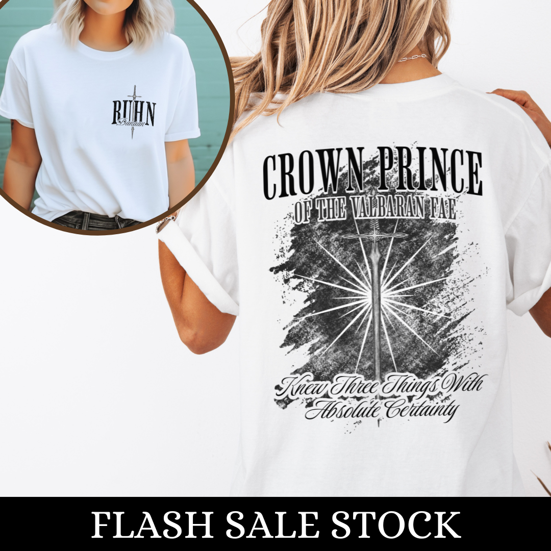 Ruhn Danaan T-Shirt | Flash Sale | Crescent City | Sarah J Maas | Officially Licensed
