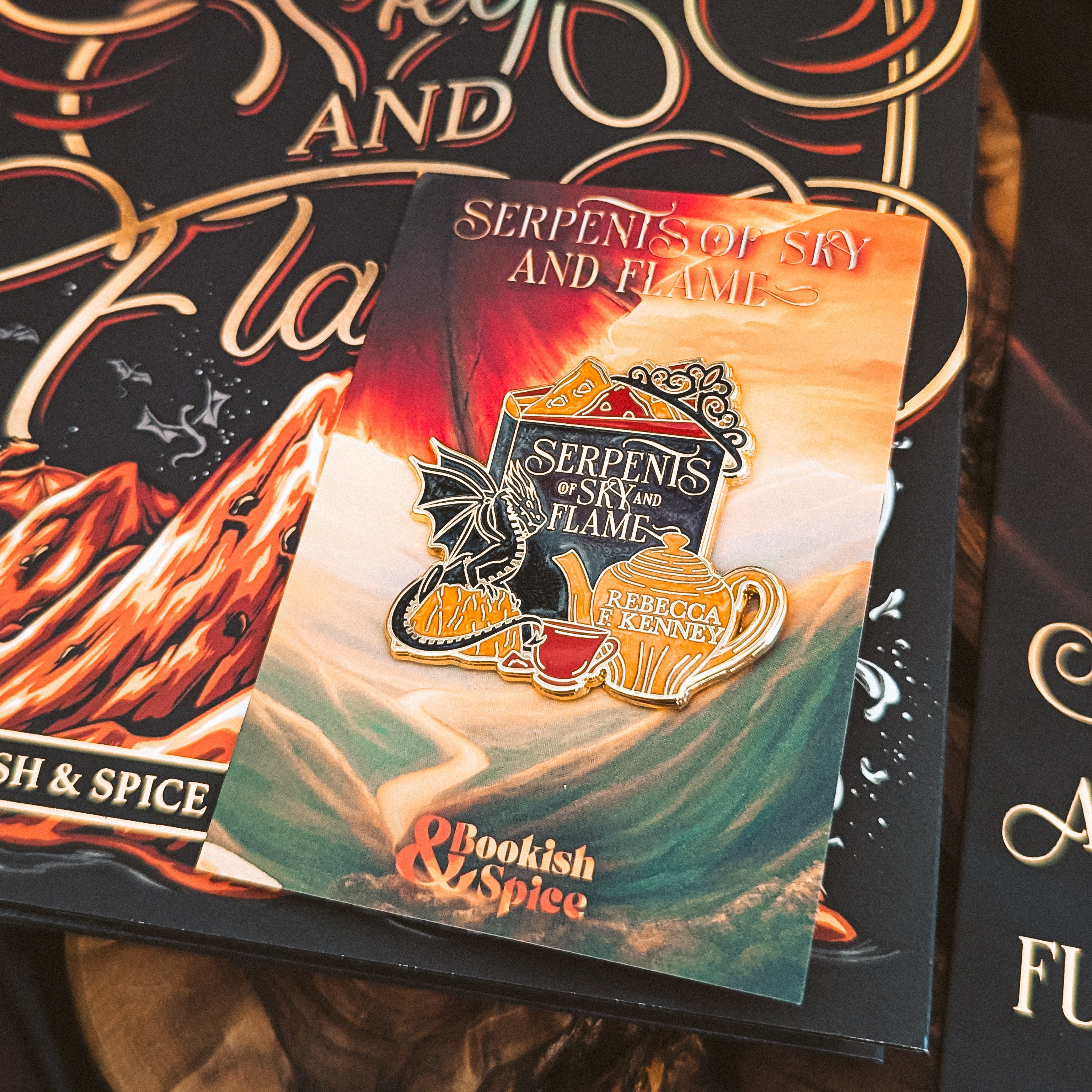 Serpents of Sky & Flame | Rebecca F. Kenney | GOOD CONDITION