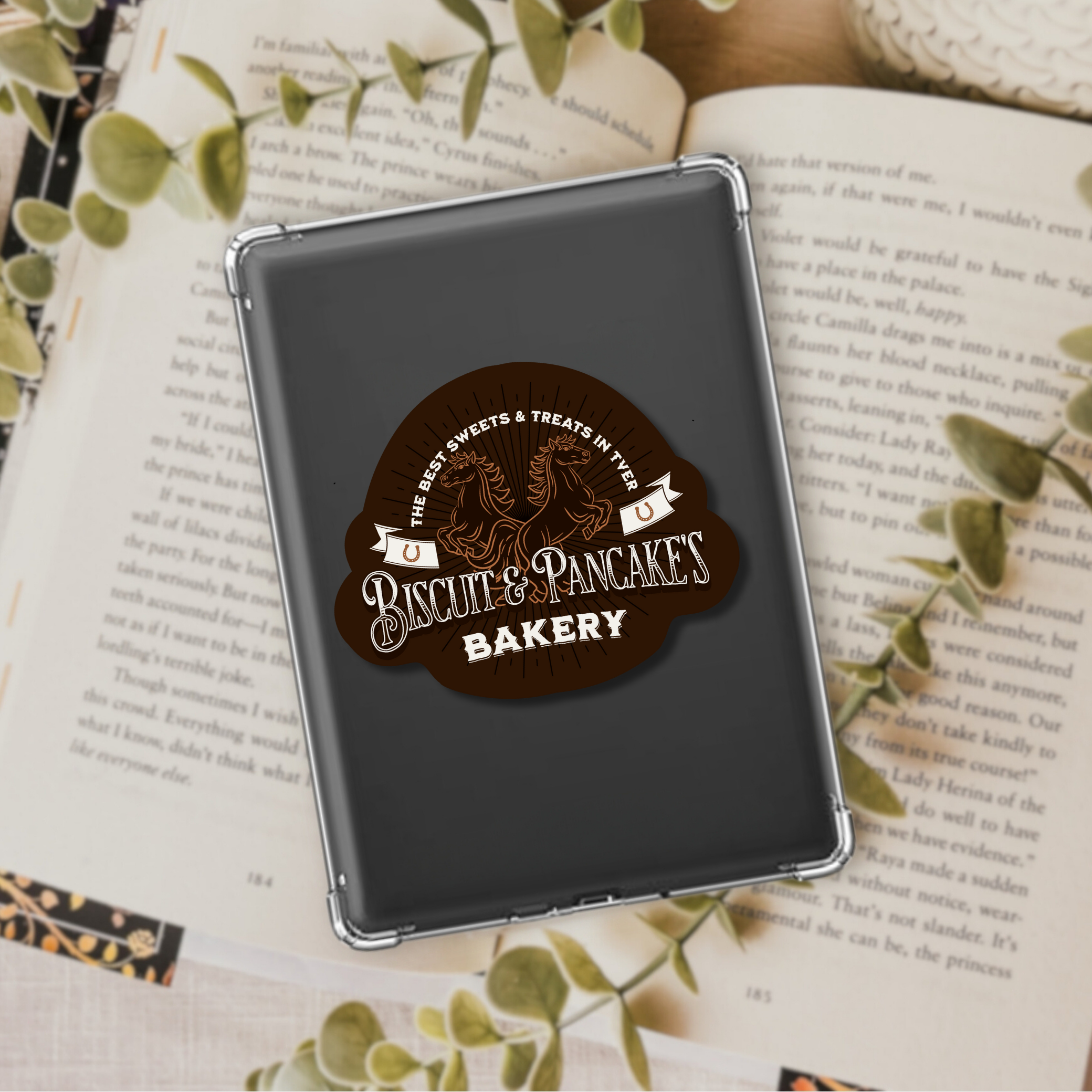 Biscuit & Pancake Vinyl Sticker | The Legends of Thezmarr | Helen Scheuerer | Officially Licensed