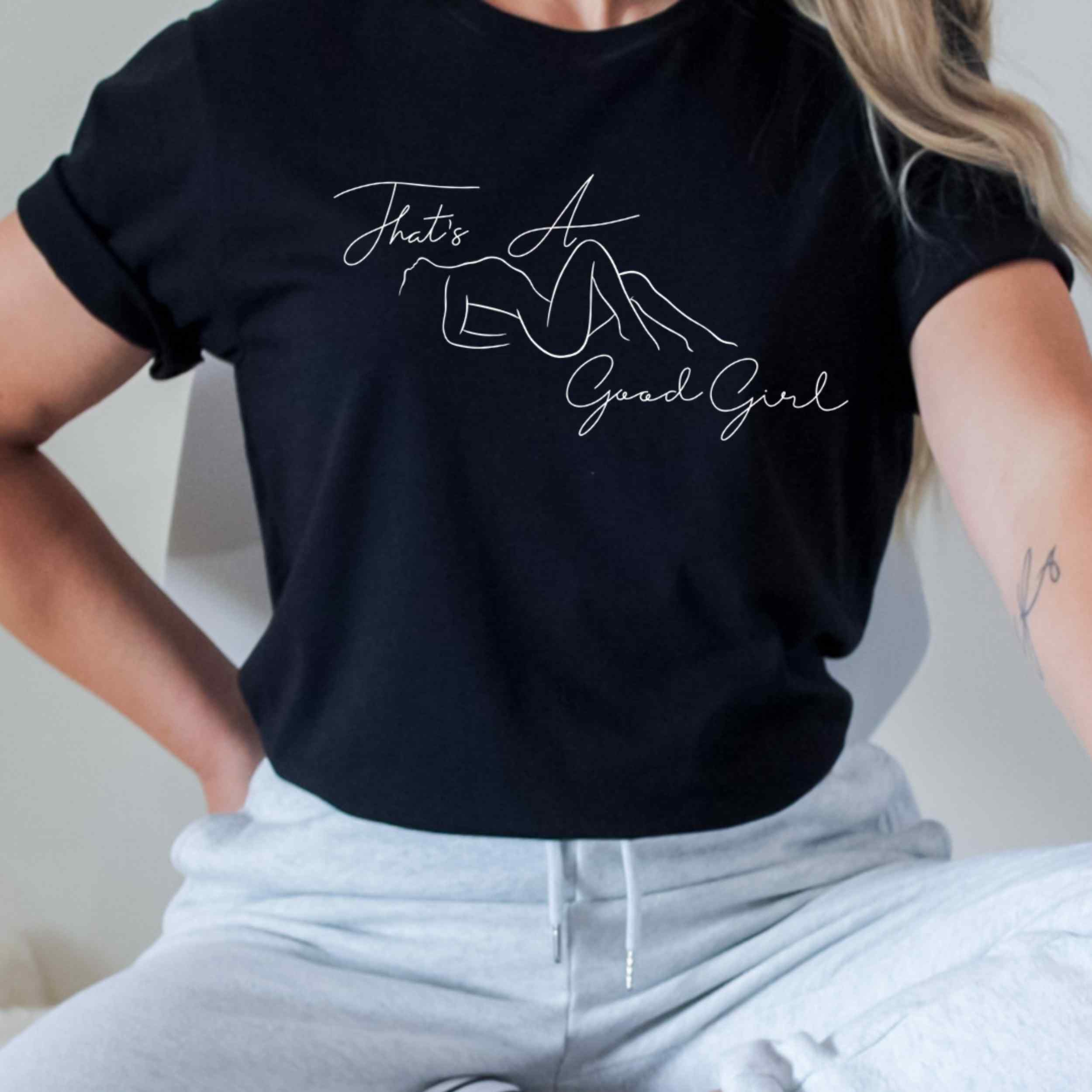 That's A Good Girl Praise Kink T-shirt