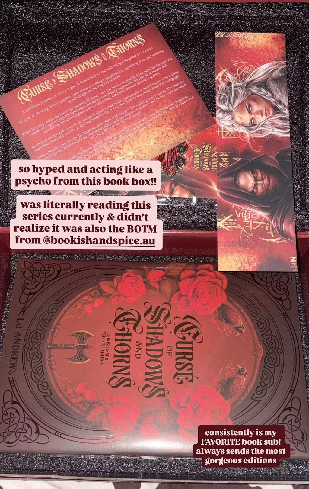 Fantasy Romance Subscription – Bookish&Spice