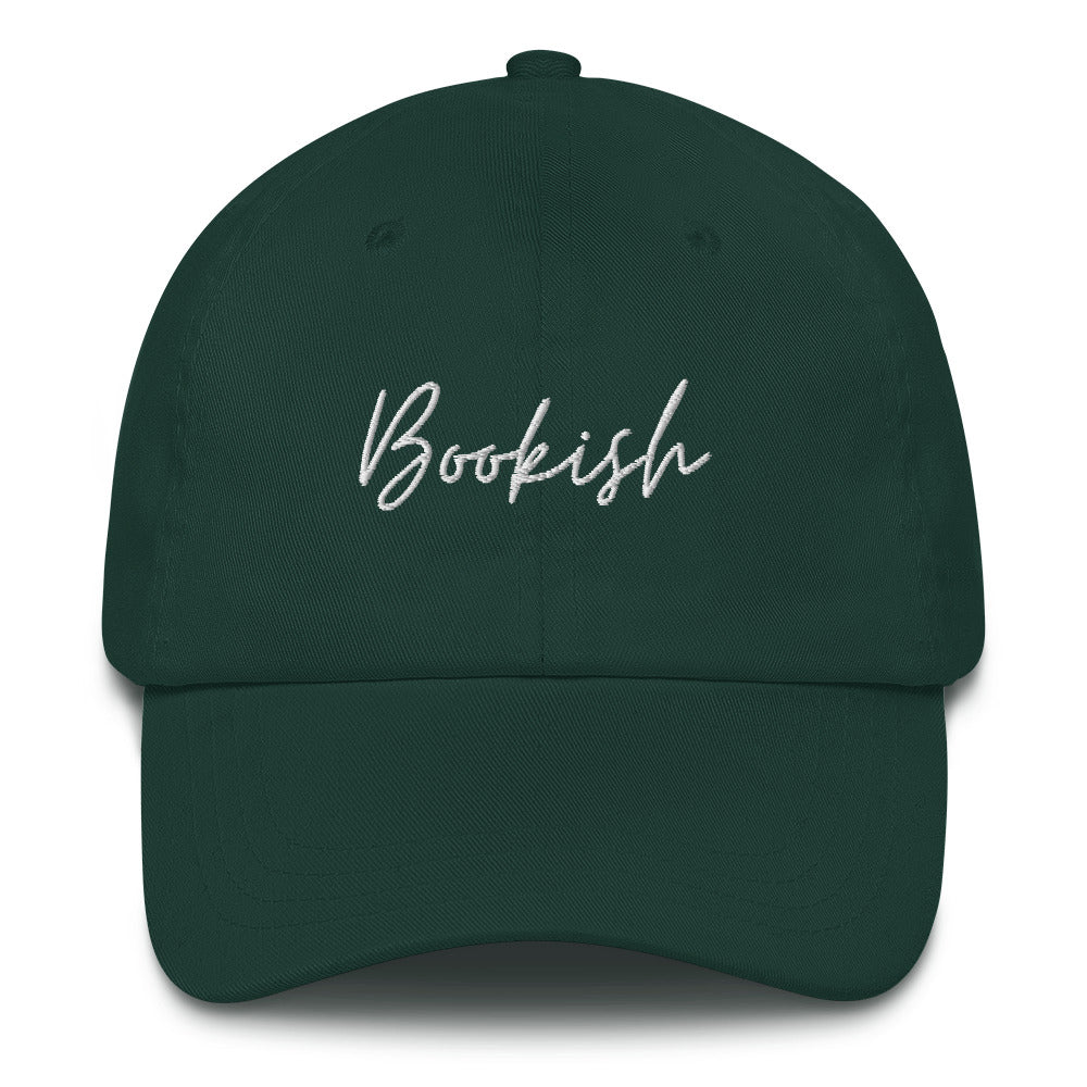 Bookish Embroidered Cap